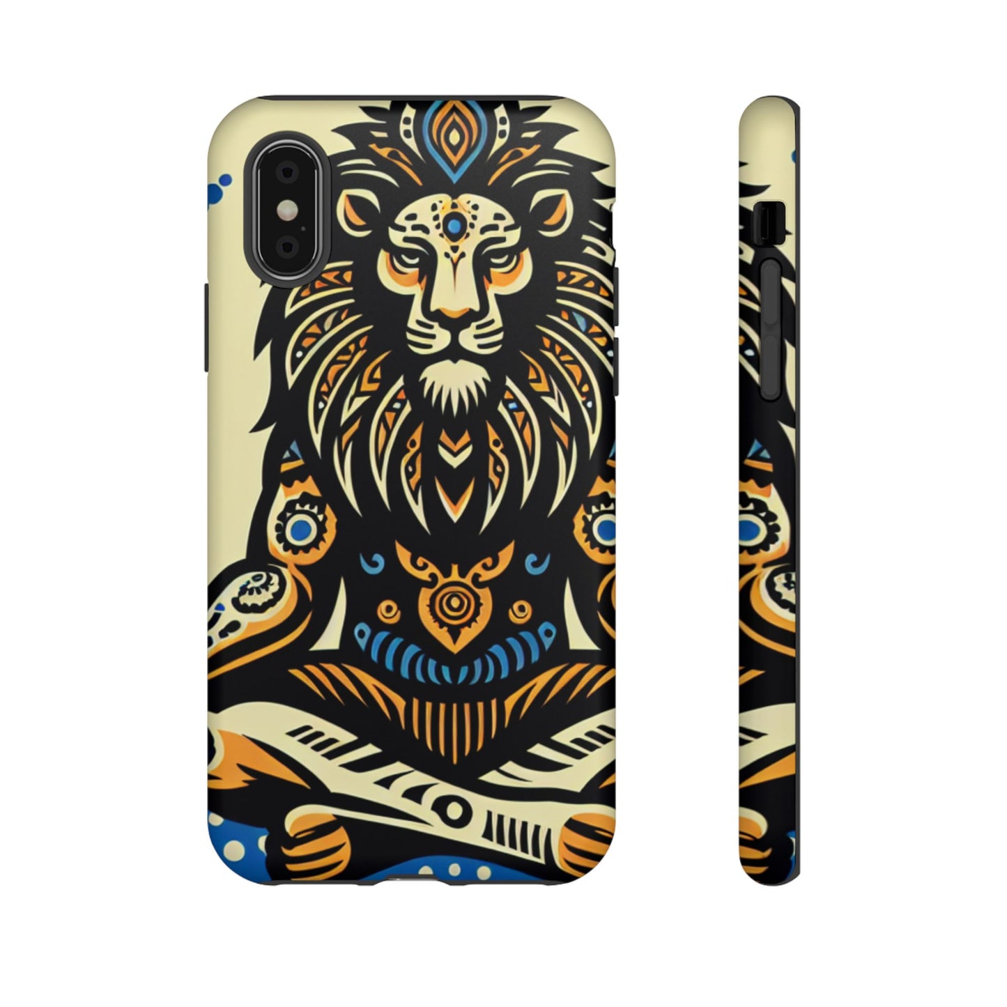 Leo Meditating Lion Phone Case | Tough Cases