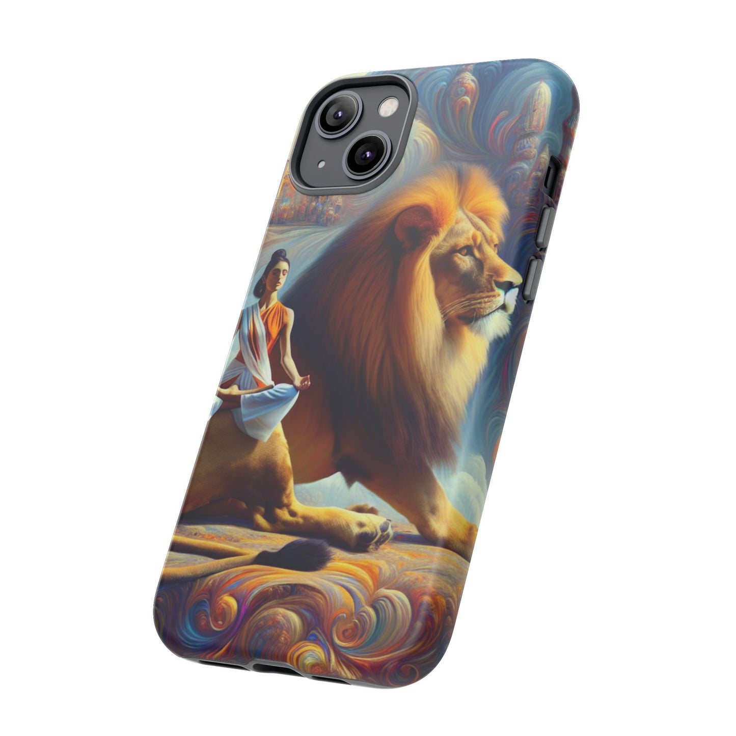 Leo Meditation Phone Case | Tough Cases