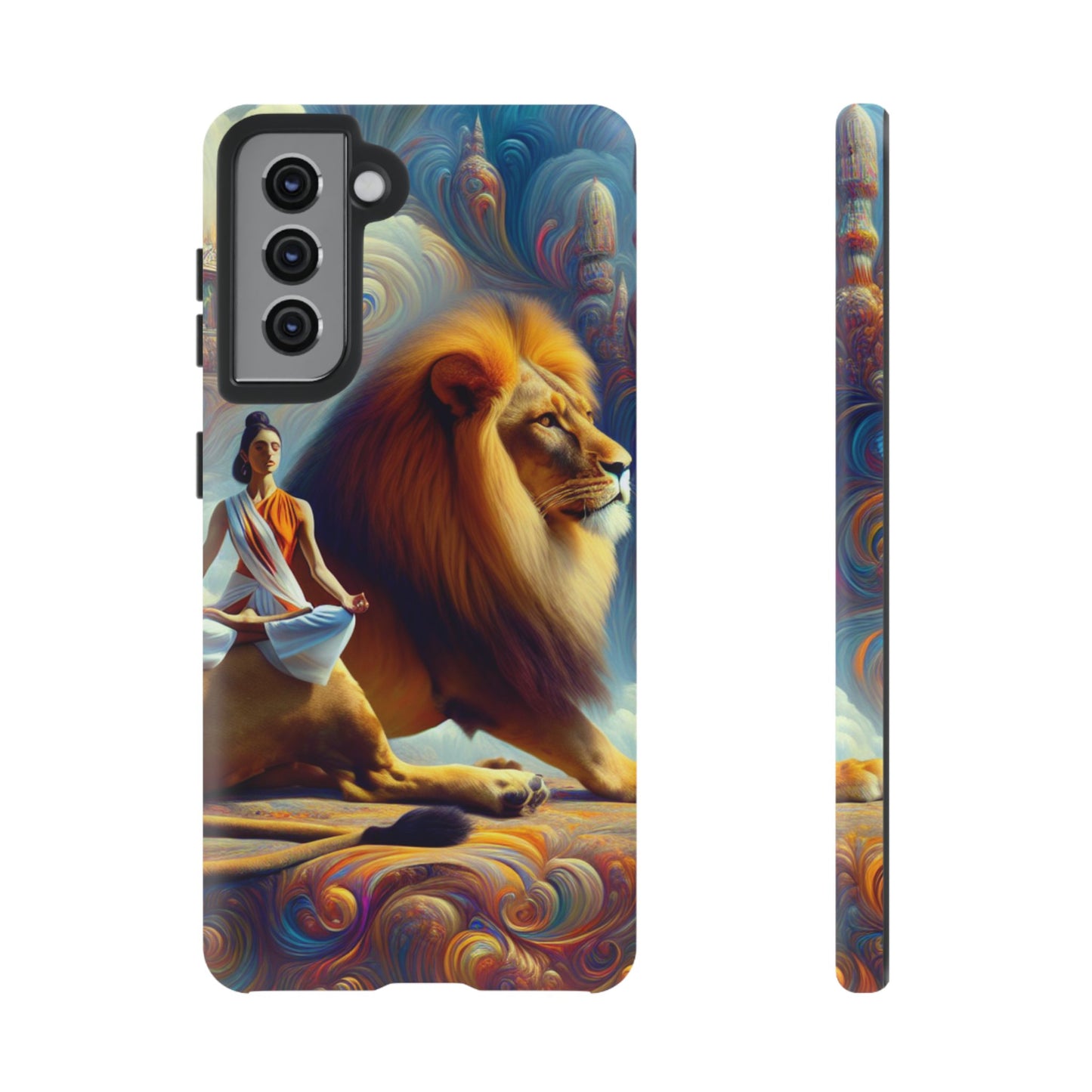 Leo Meditation Phone Case | Tough Cases