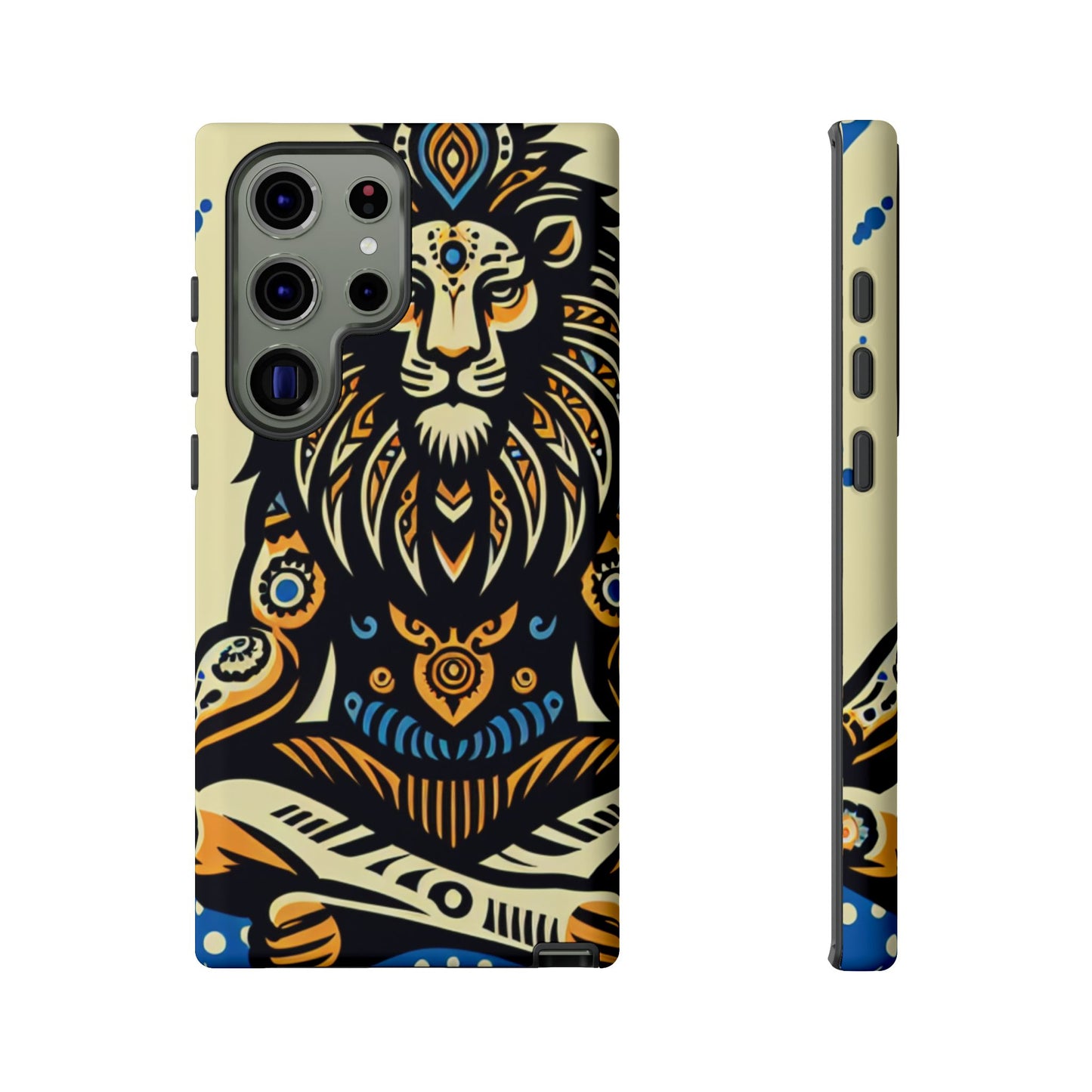 Leo Meditating Lion Phone Case | Tough Cases