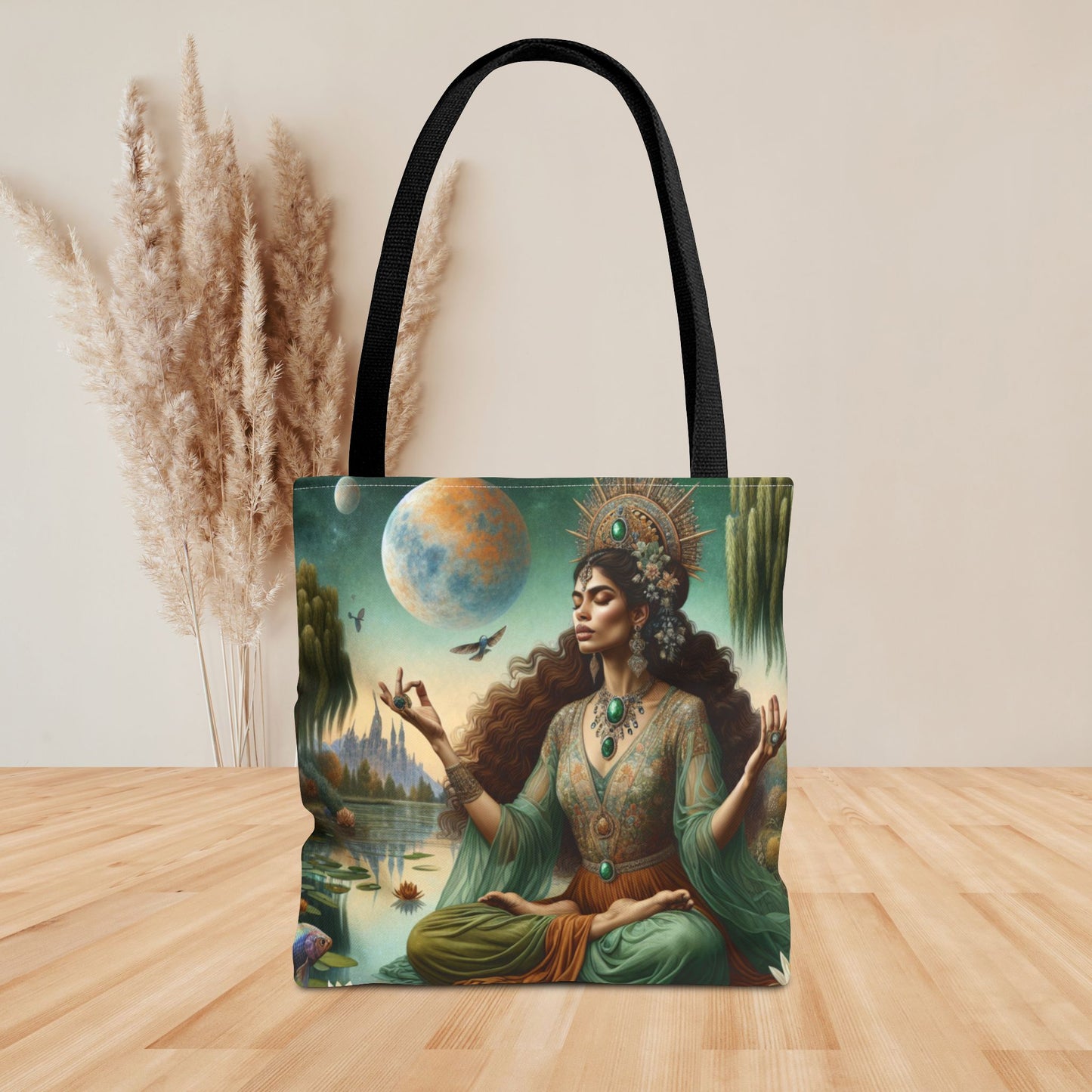 Custom Name Pisces Tote Bag