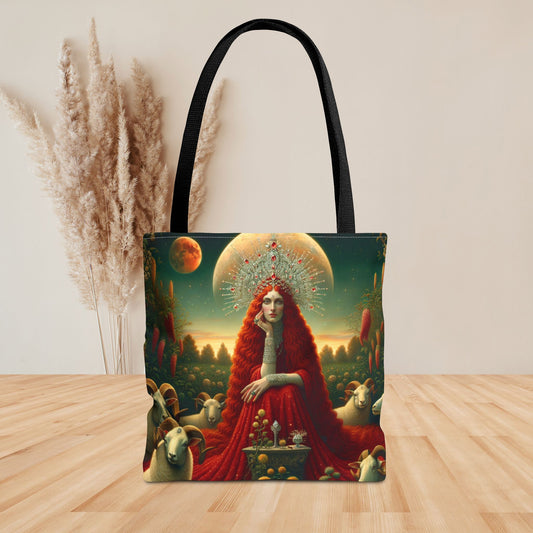 ARIES Tote Bag with Custom Name