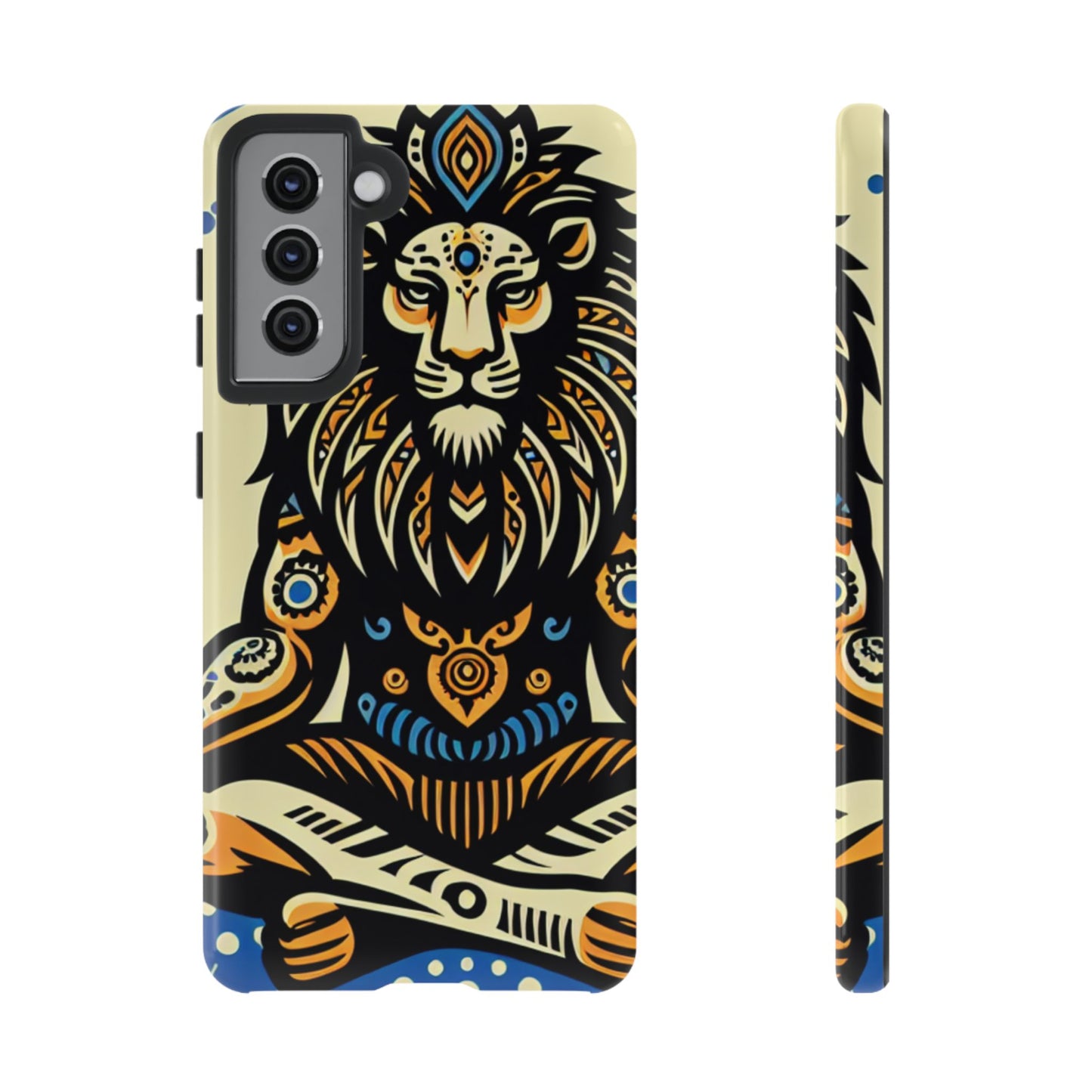 Leo Meditating Lion Phone Case | Tough Cases