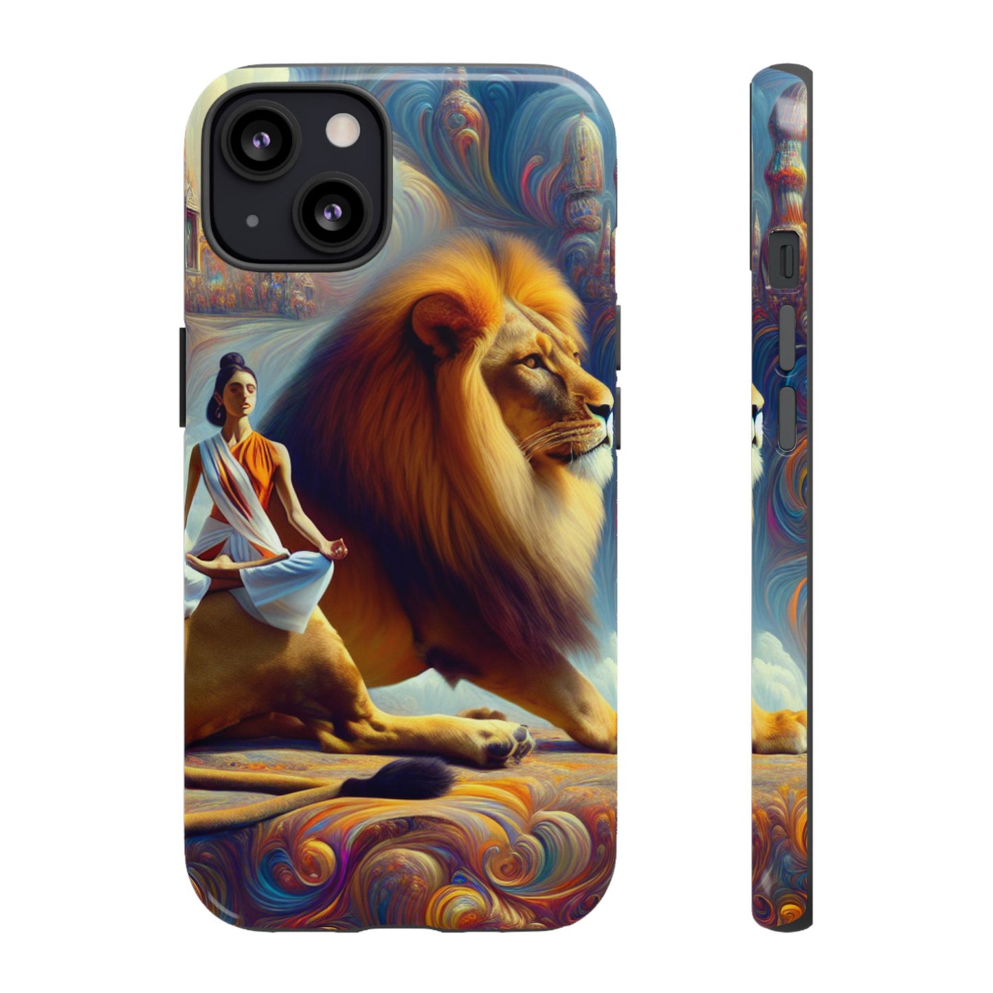 Leo Meditation Phone Case | Tough Cases