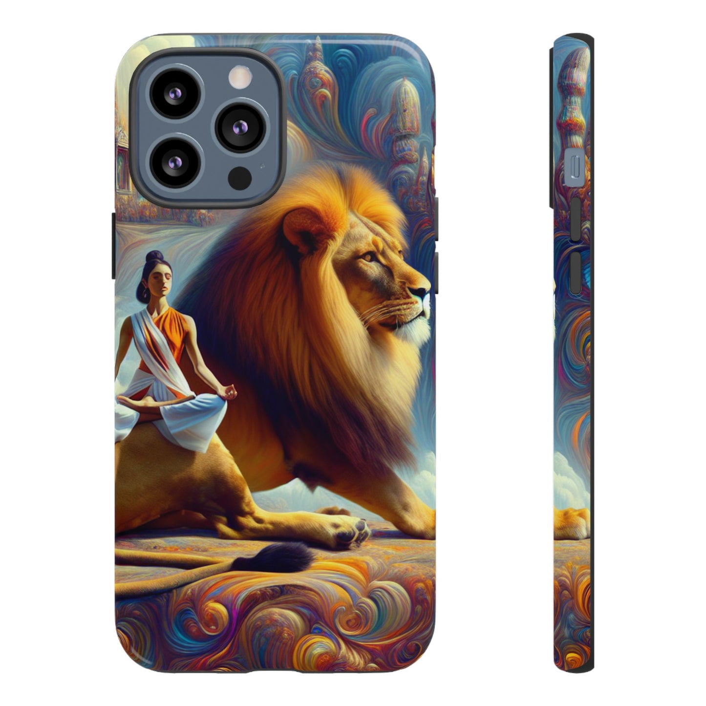 Leo Meditation Phone Case | Tough Cases