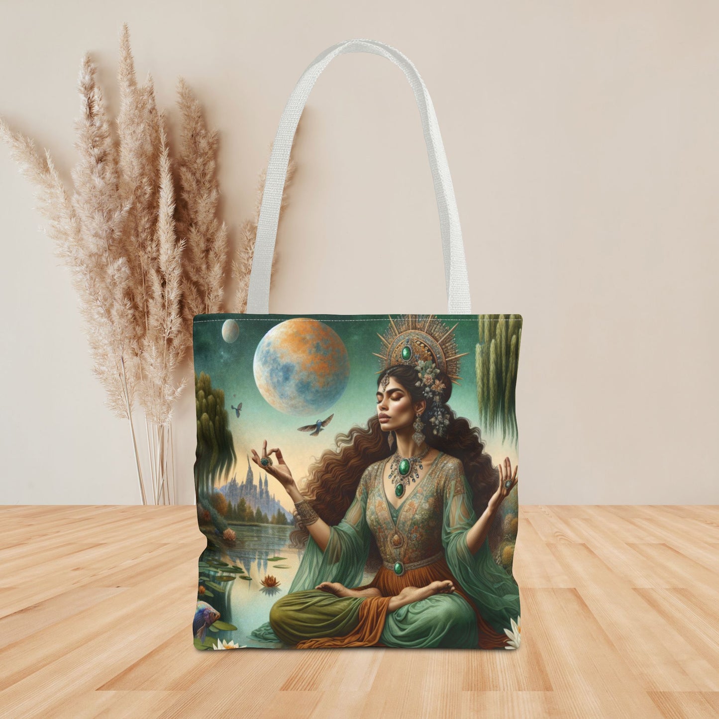 Custom Name Pisces Tote Bag