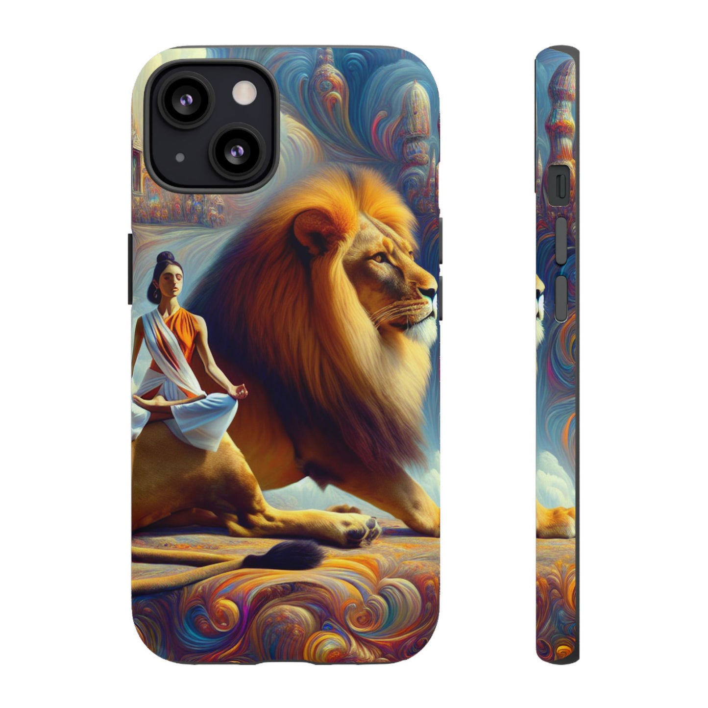 Leo Meditation Phone Case | Tough Cases