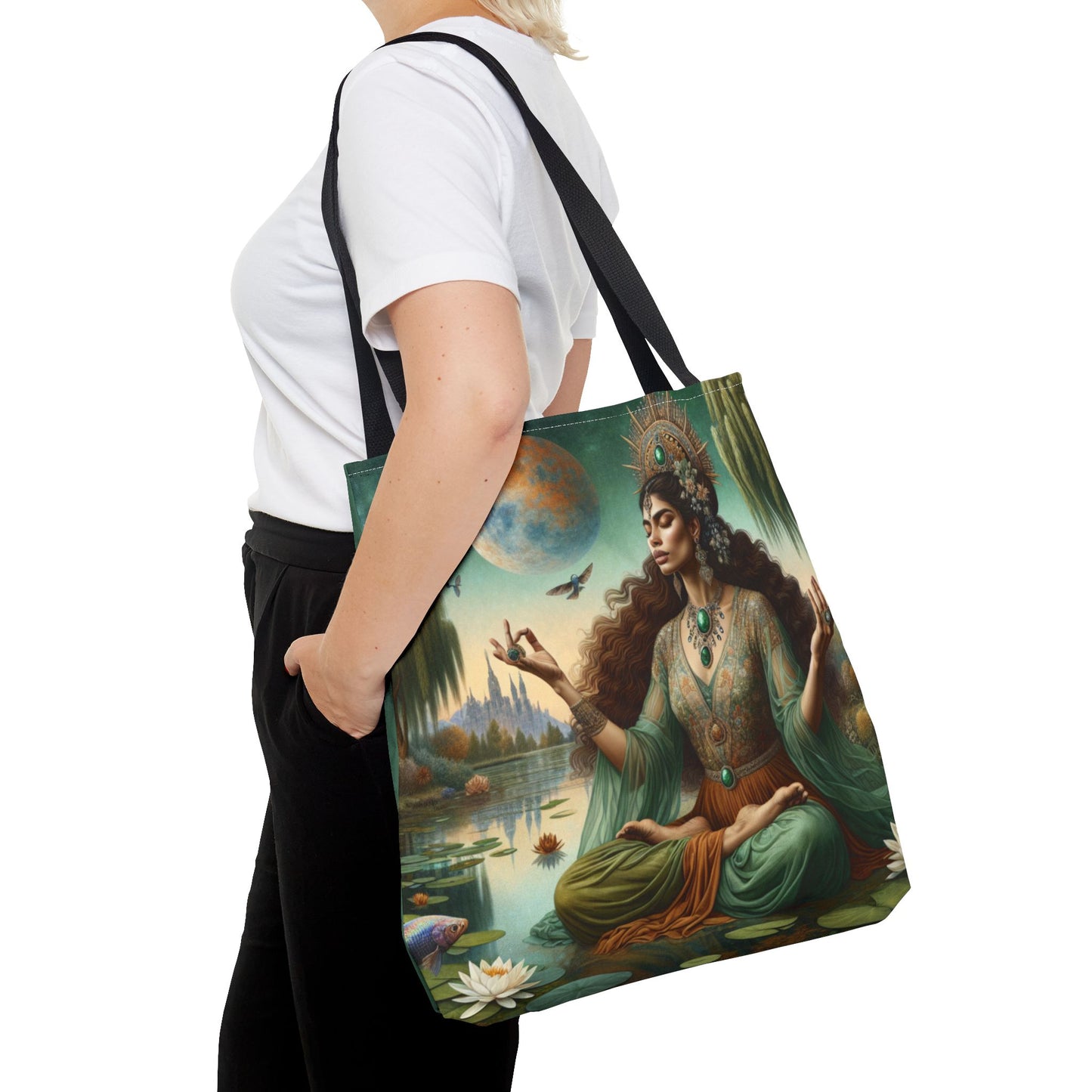 Custom Name Pisces Tote Bag