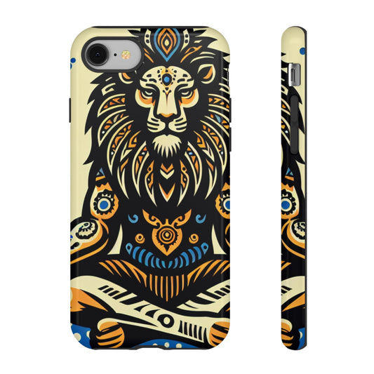 Leo Meditating Lion Phone Case | Tough Cases