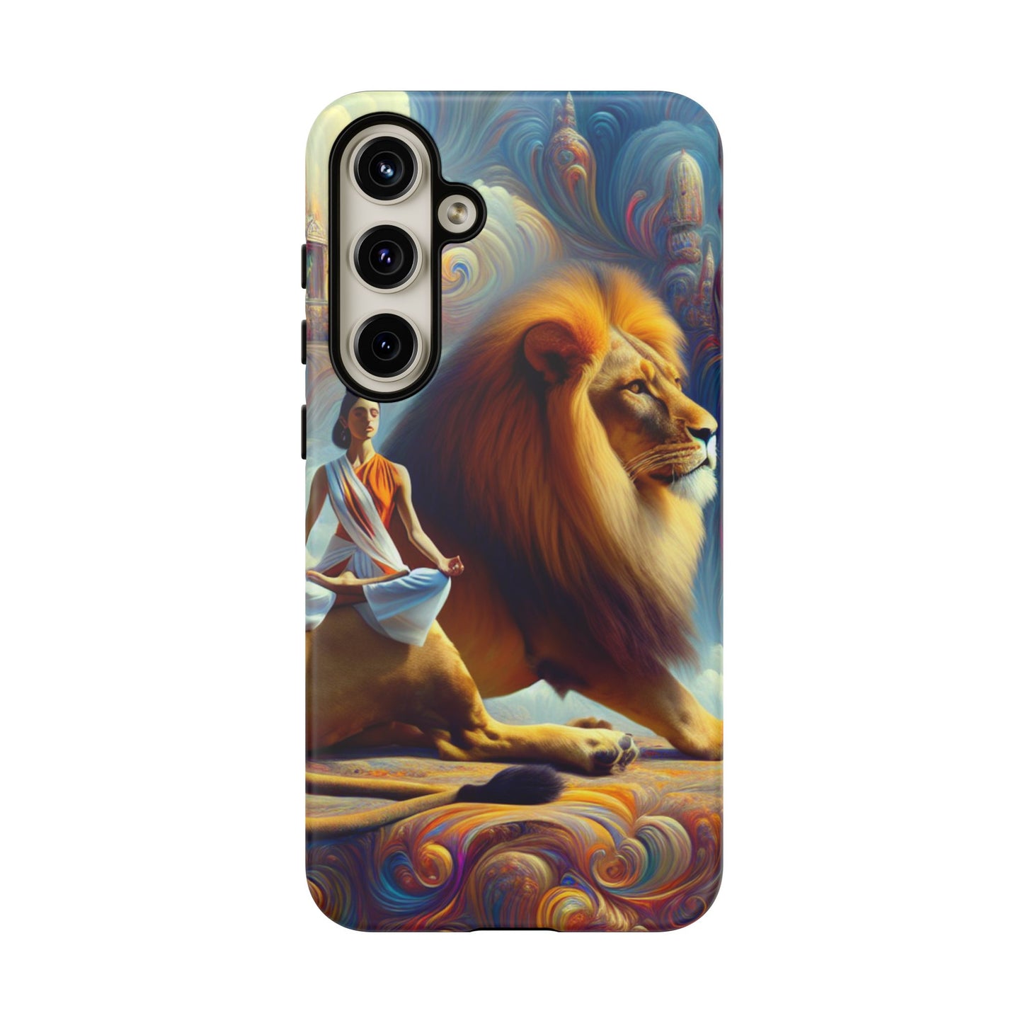 Leo Meditation Phone Case | Tough Cases