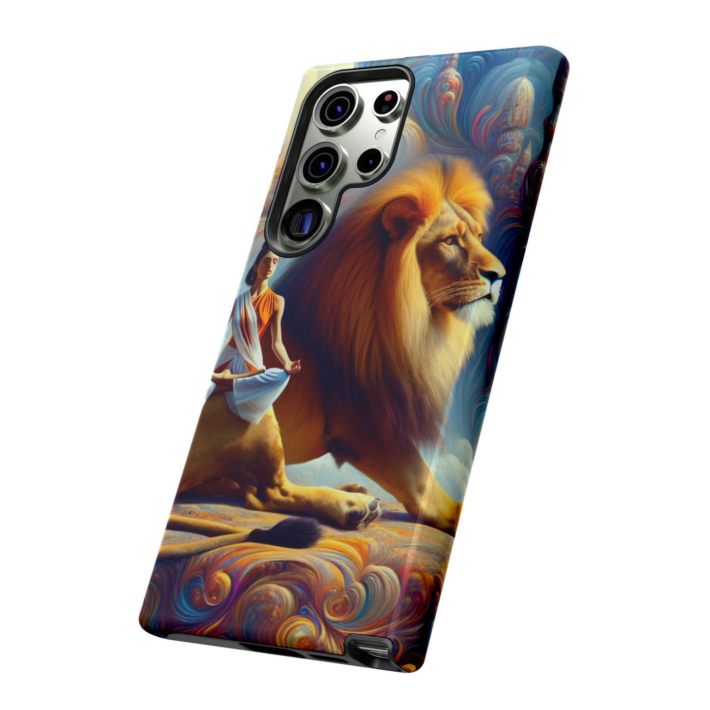 Leo Meditation Phone Case | Tough Cases