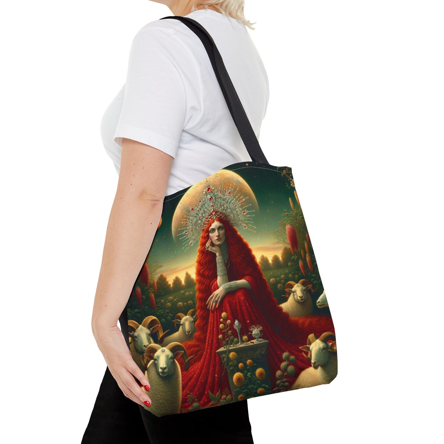 ARIES Tote Bag with Custom Name