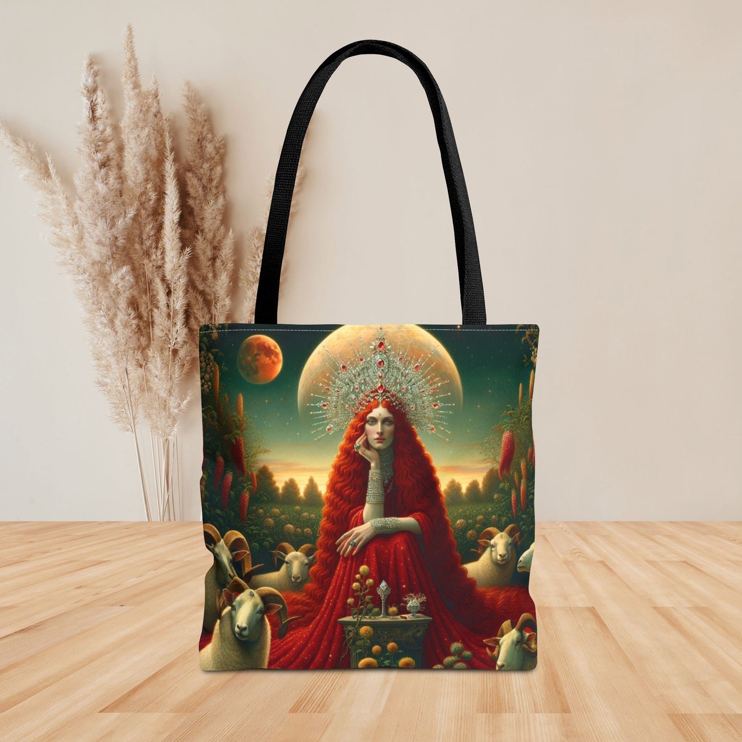 ARIES Tote Bag with Custom Name