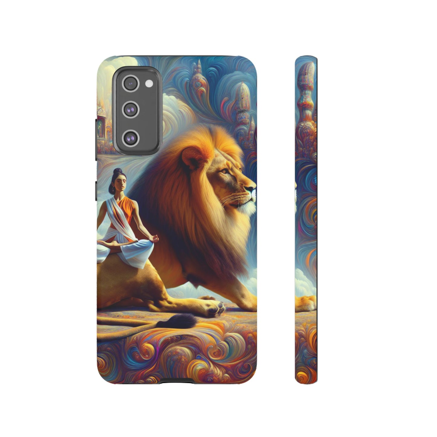 Leo Meditation Phone Case | Tough Cases