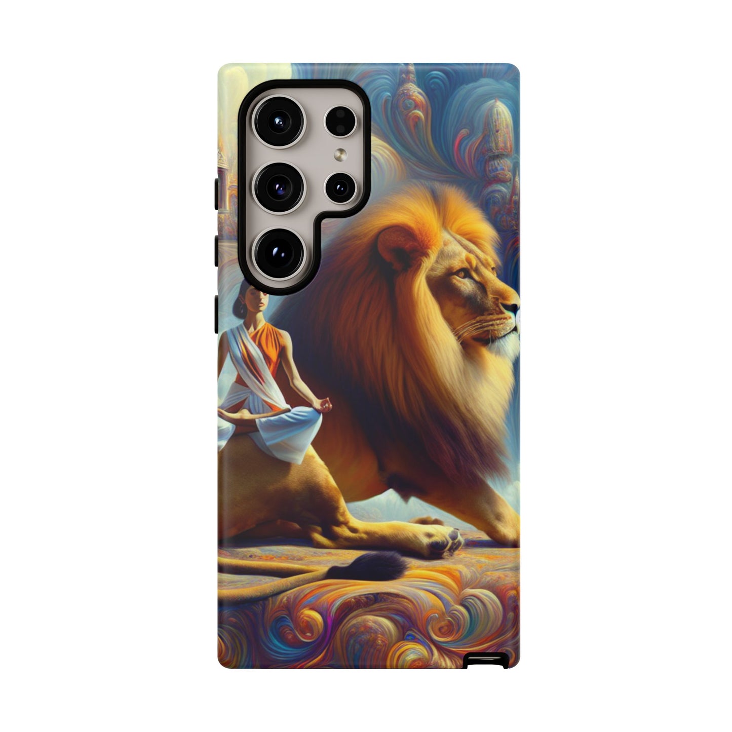 Leo Meditation Phone Case | Tough Cases