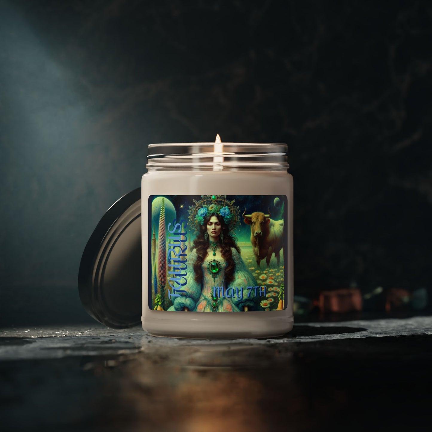 Taurus Birthday - Custom Scented Soy Candle