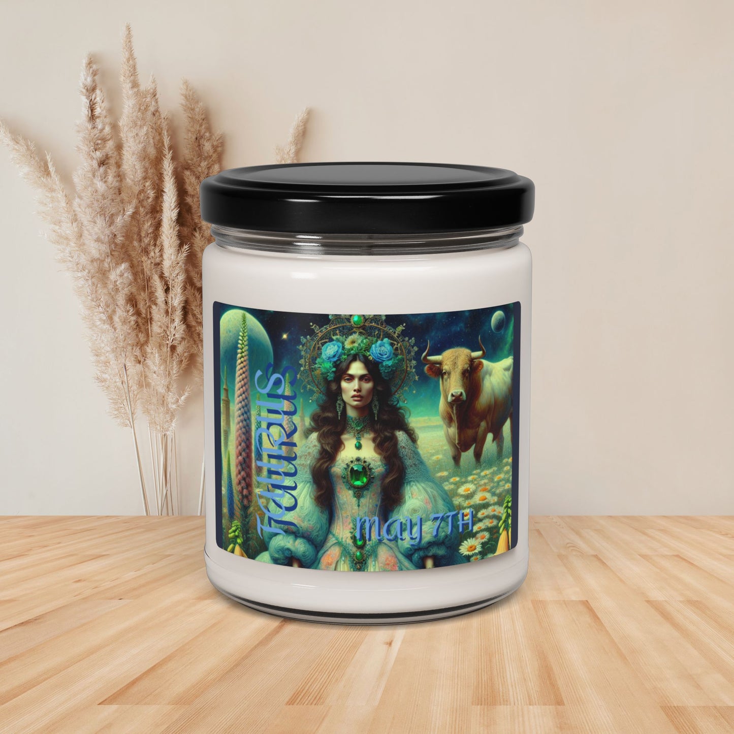 Taurus Birthday - Custom Scented Soy Candle