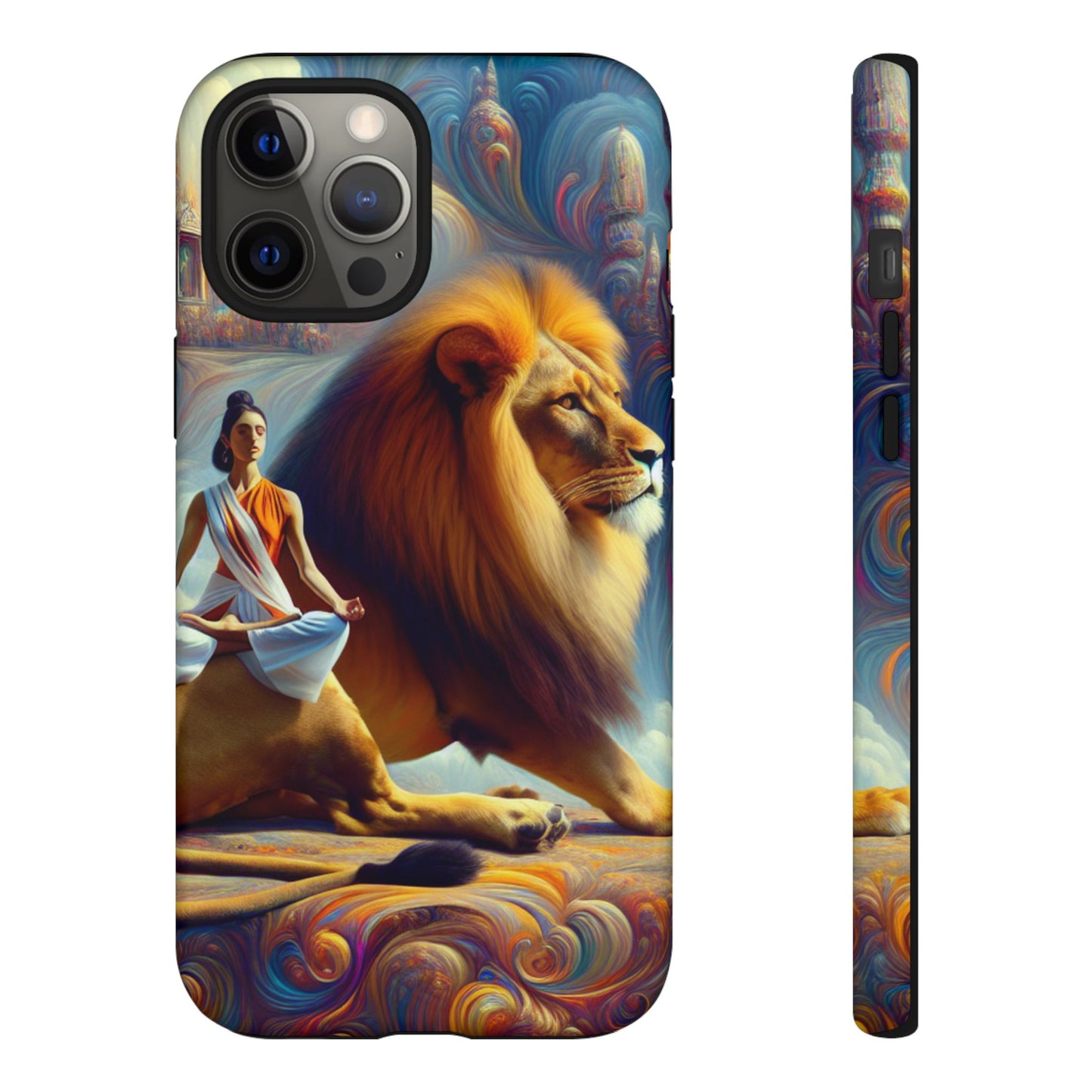 Leo Meditation Phone Case | Tough Cases