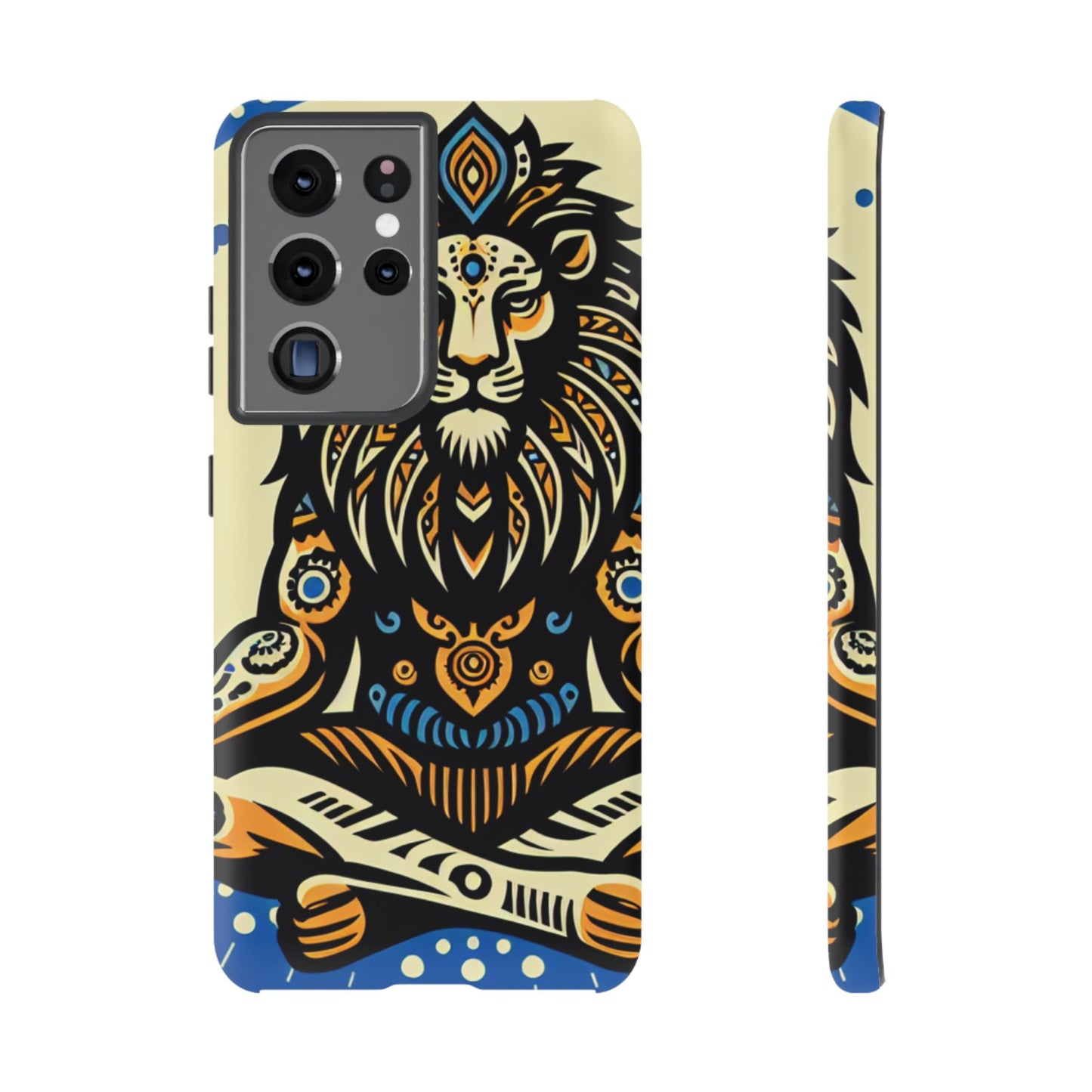 Leo Meditating Lion Phone Case | Tough Cases