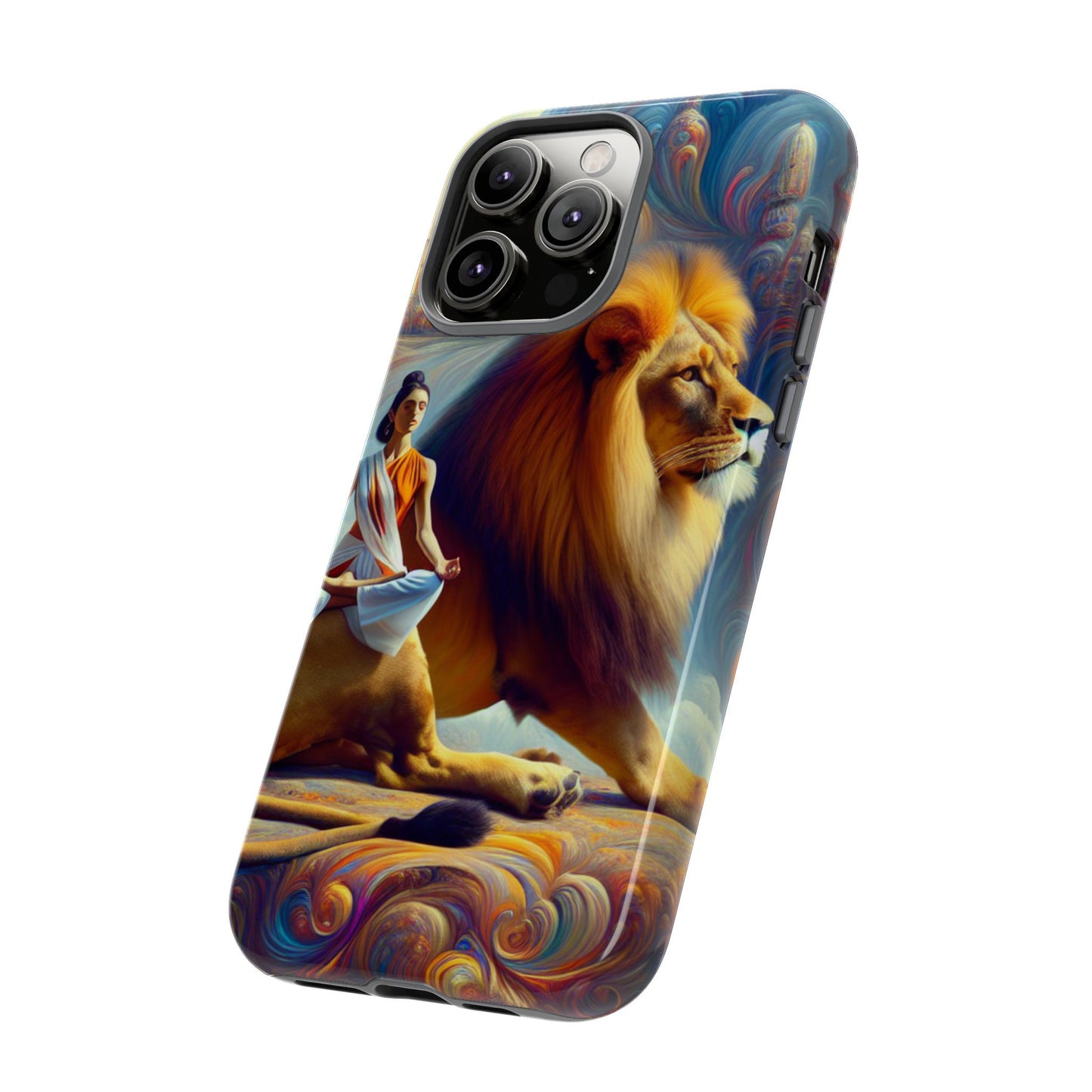 Leo Meditation Phone Case | Tough Cases