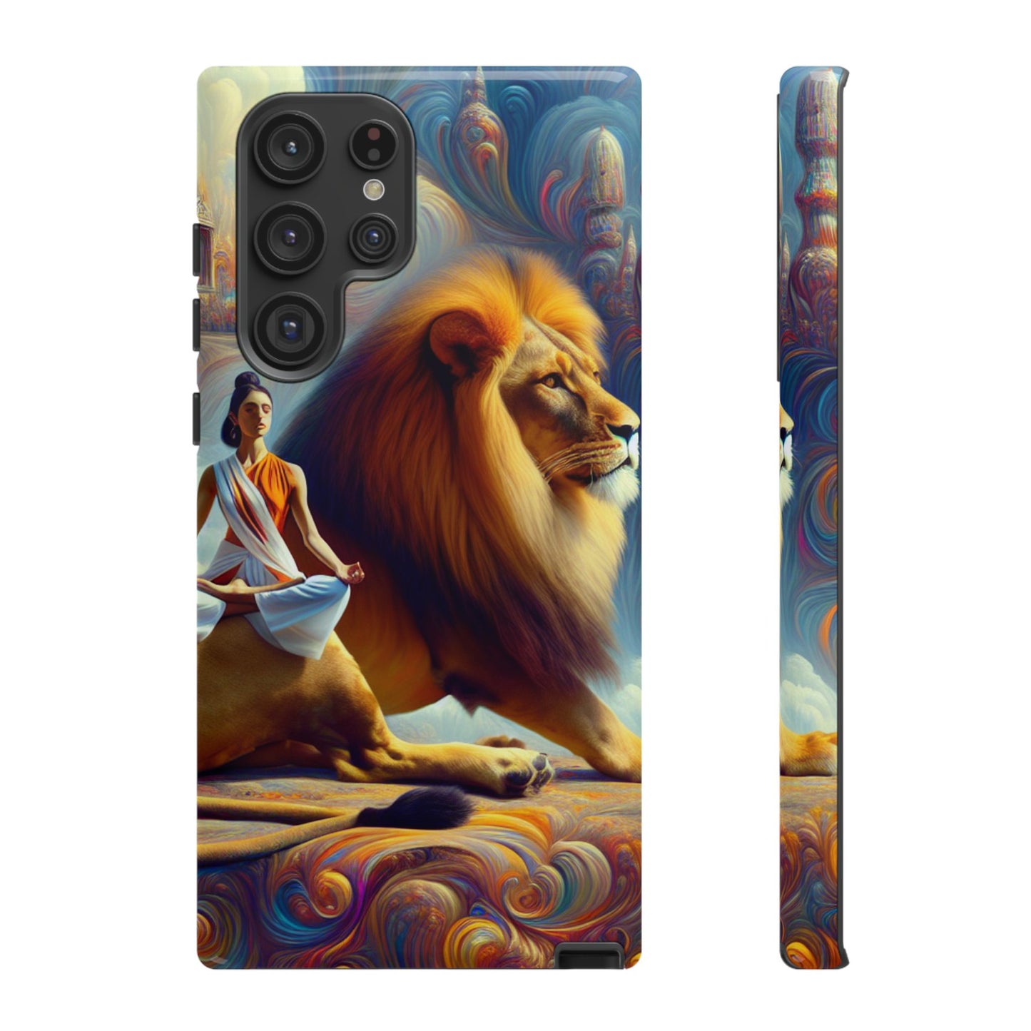 Leo Meditation Phone Case | Tough Cases