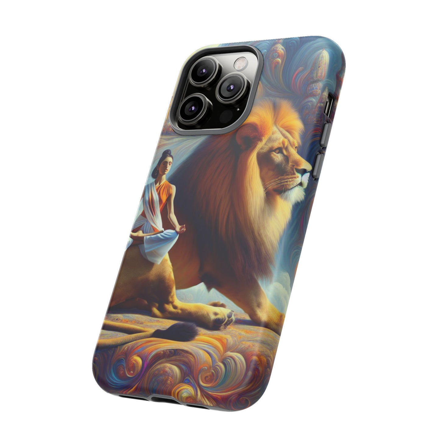 Leo Meditation Phone Case | Tough Cases