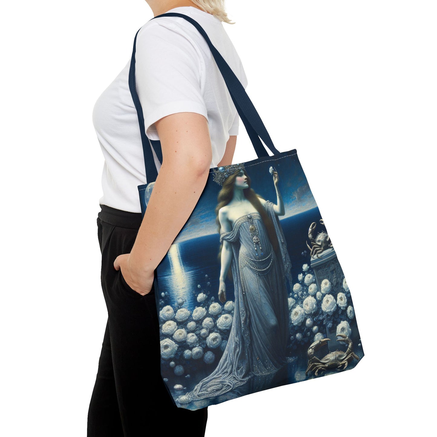 CANCER Tote Bag with Custom Name