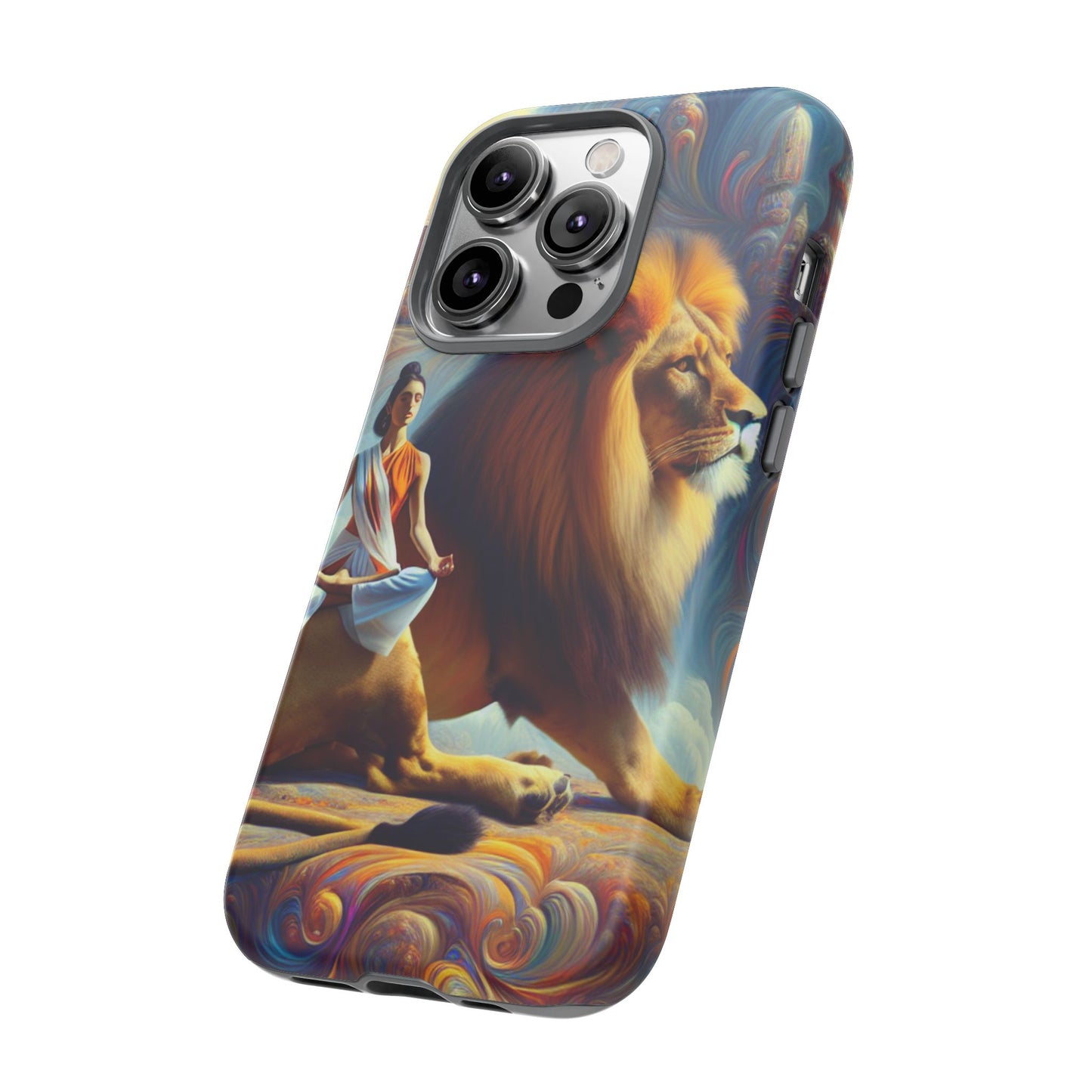 Leo Meditation Phone Case | Tough Cases