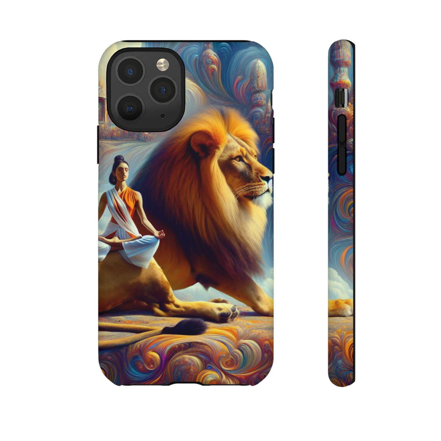 Leo Meditation Phone Case | Tough Cases