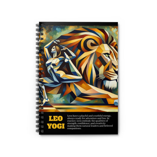 Leo Yogi Spiral Notebook - Ruled Line