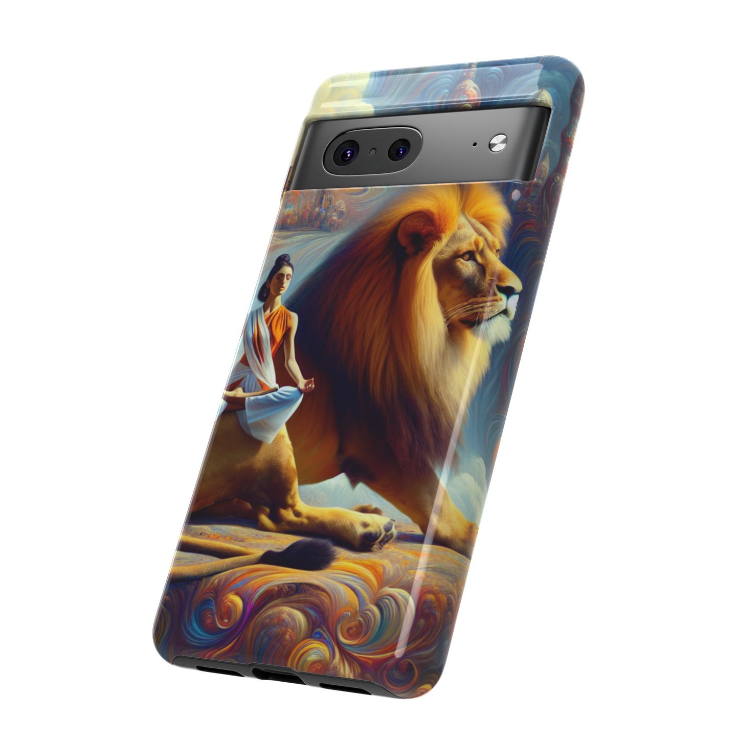 Leo Meditation Phone Case | Tough Cases