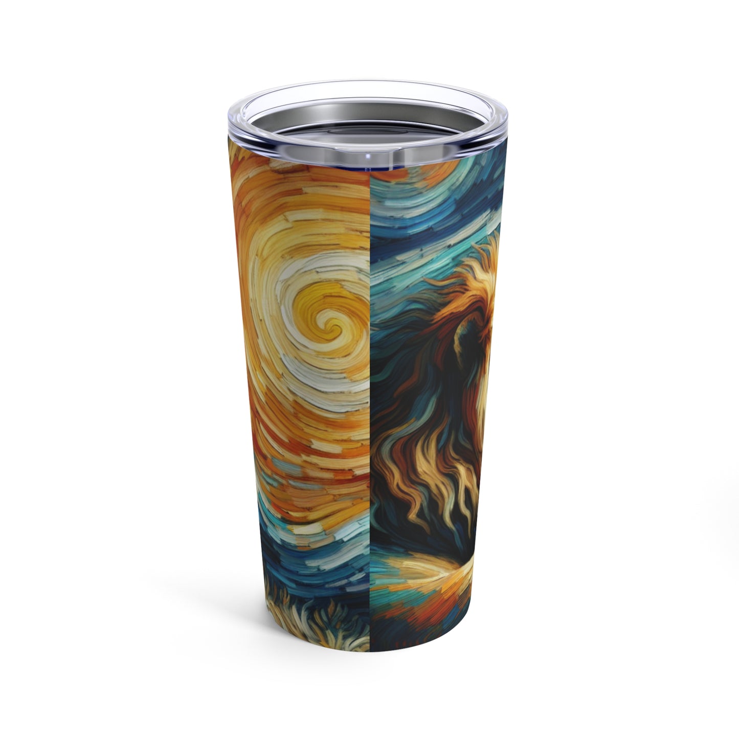 LEO Expressionism Yoga Tumbler 20oz