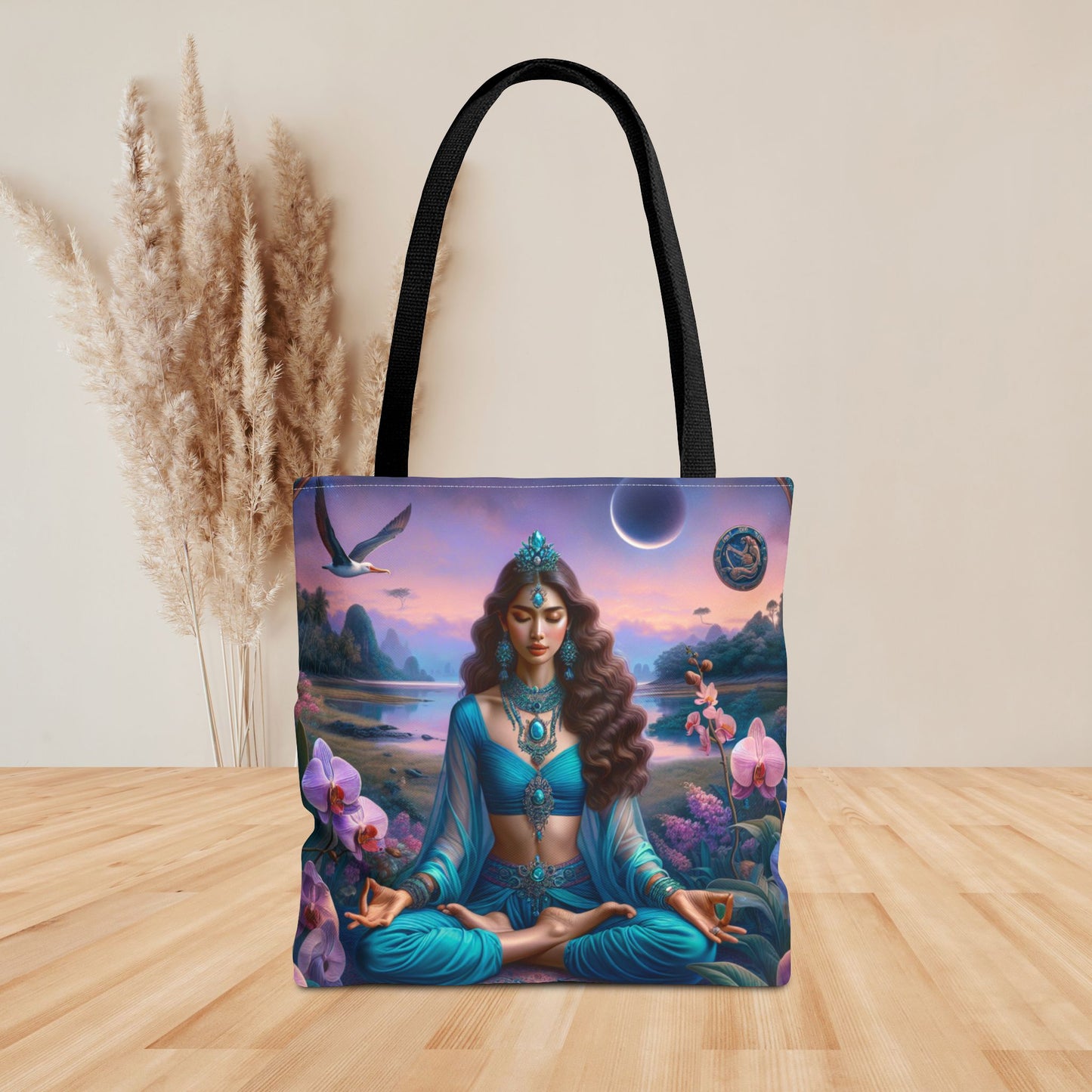 Custom Name Aquarius Tote Bag