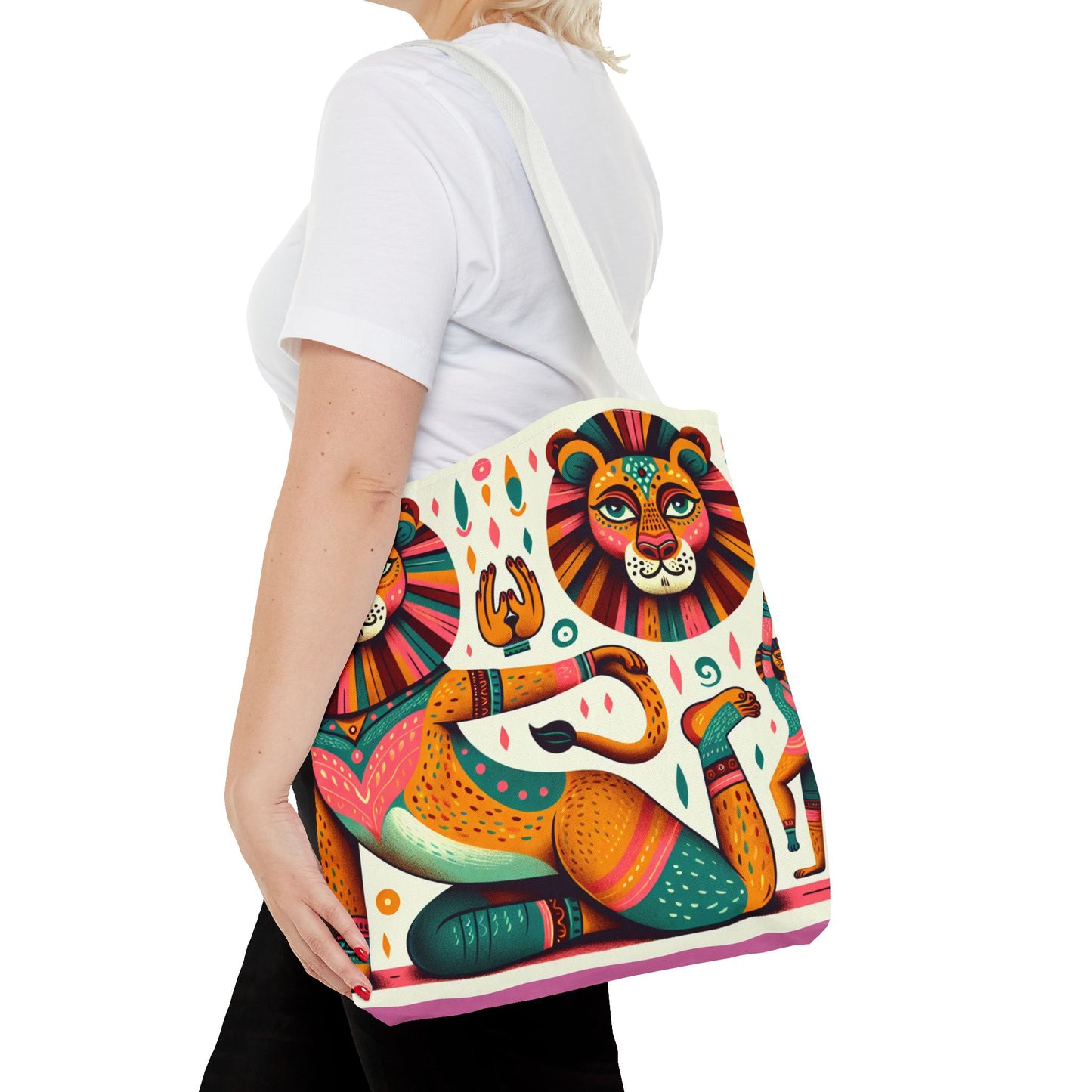 LEO POP ART Artful Art Gifted Yoga Weekender Bag Leo Personal Weekender Tote Bag Personal-Tote-Gift Astrology Gifte d for Leo Birthday