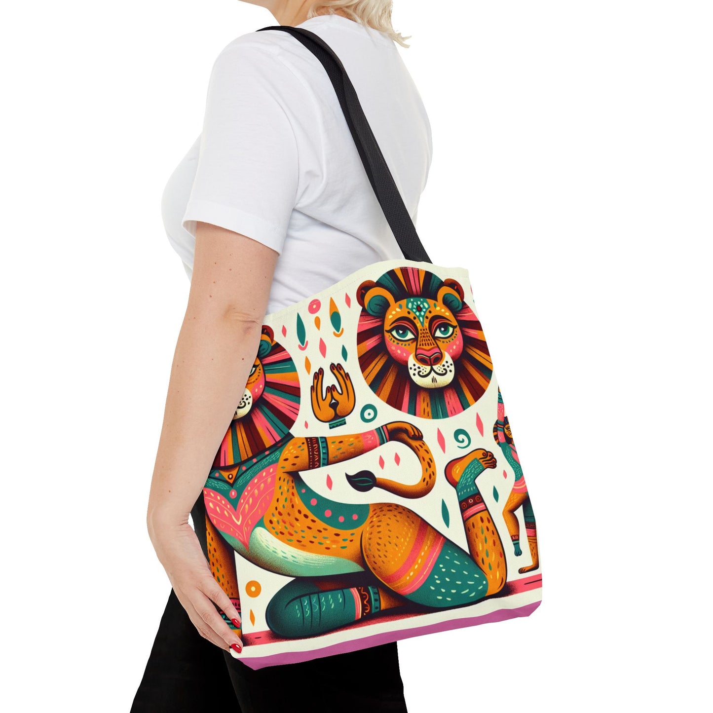 LEO POP ART Artful Art Gifted Yoga Weekender Bag Leo Personal Weekender Tote Bag Personal-Tote-Gift Astrology Gifte d for Leo Birthday