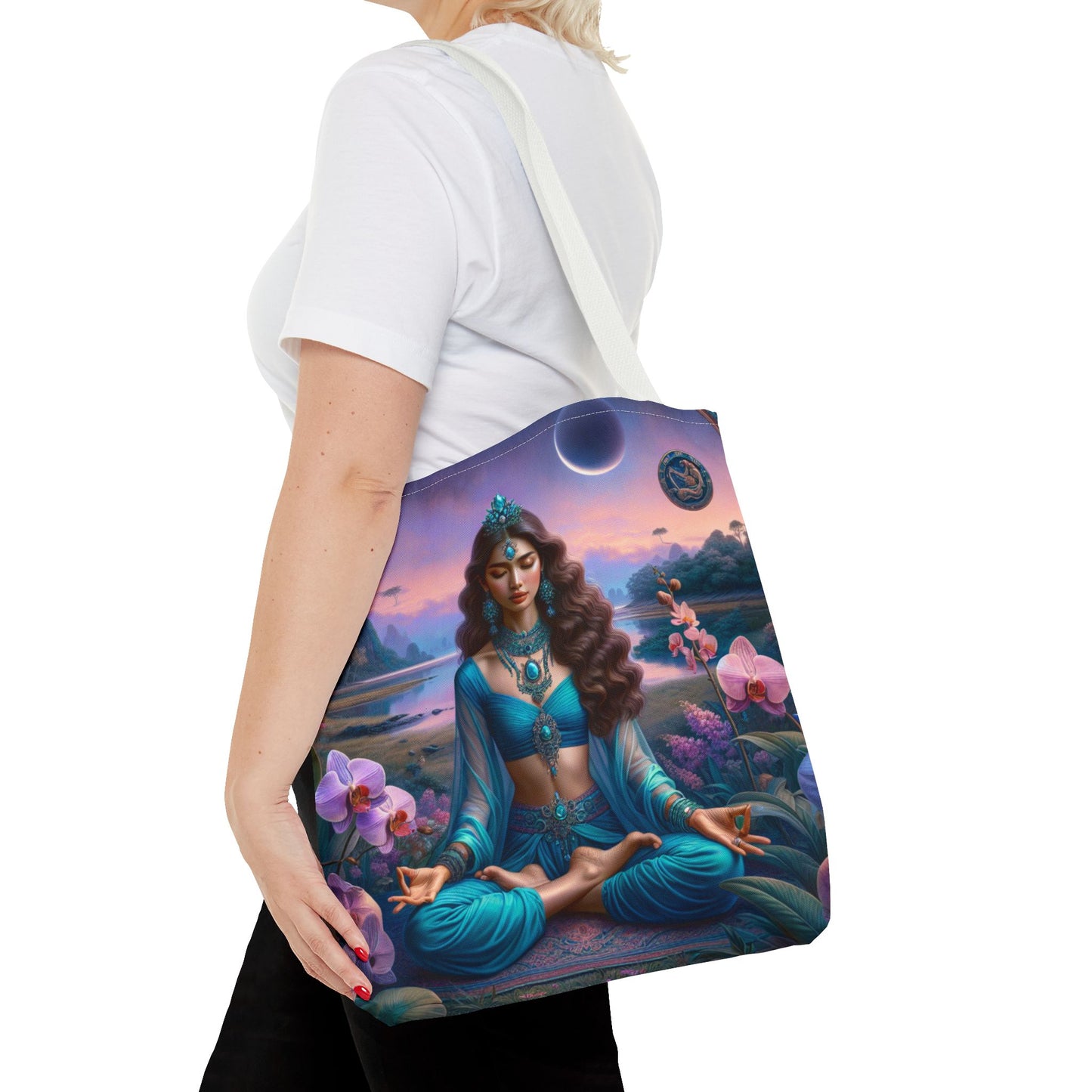 Custom Name Aquarius Tote Bag