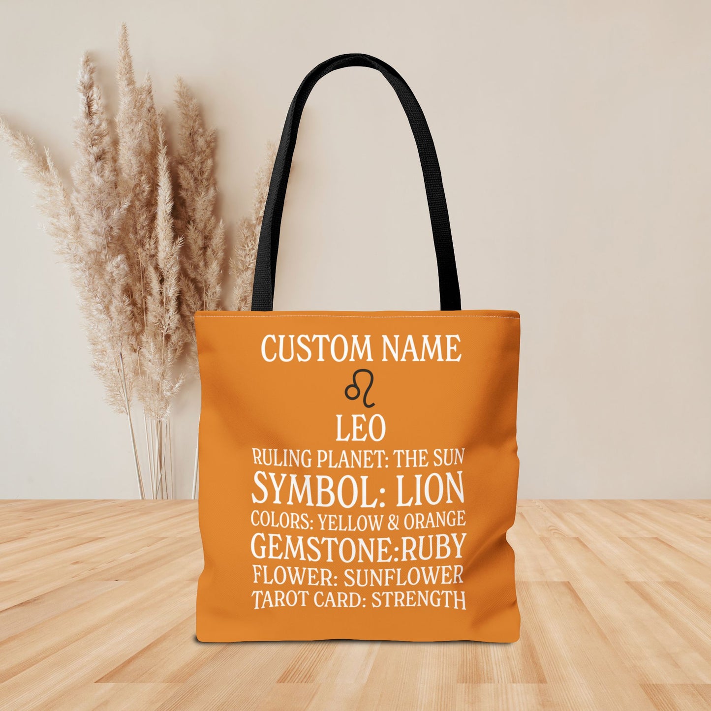 Custom Name LEO Tote Bag