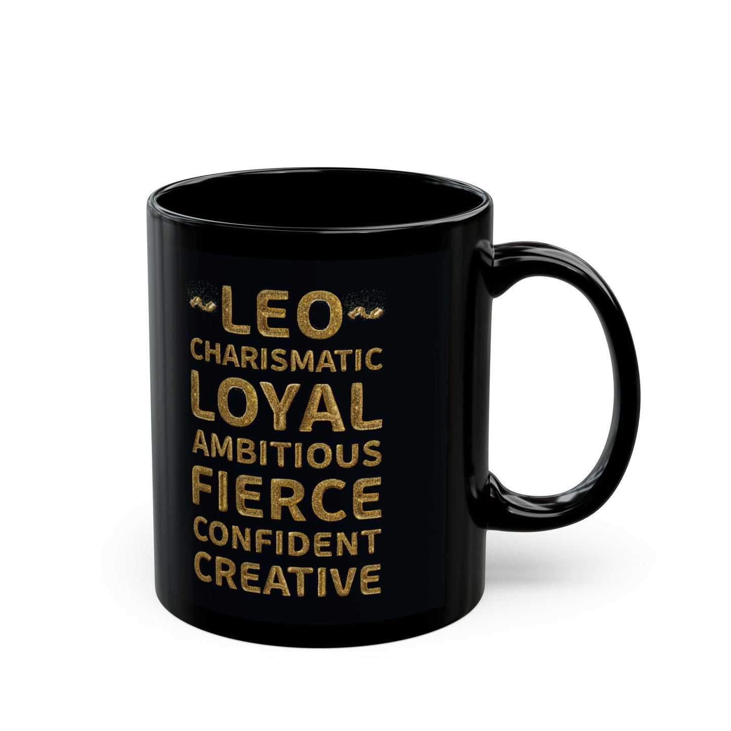 LEO Black Mug (11oz, 15oz)