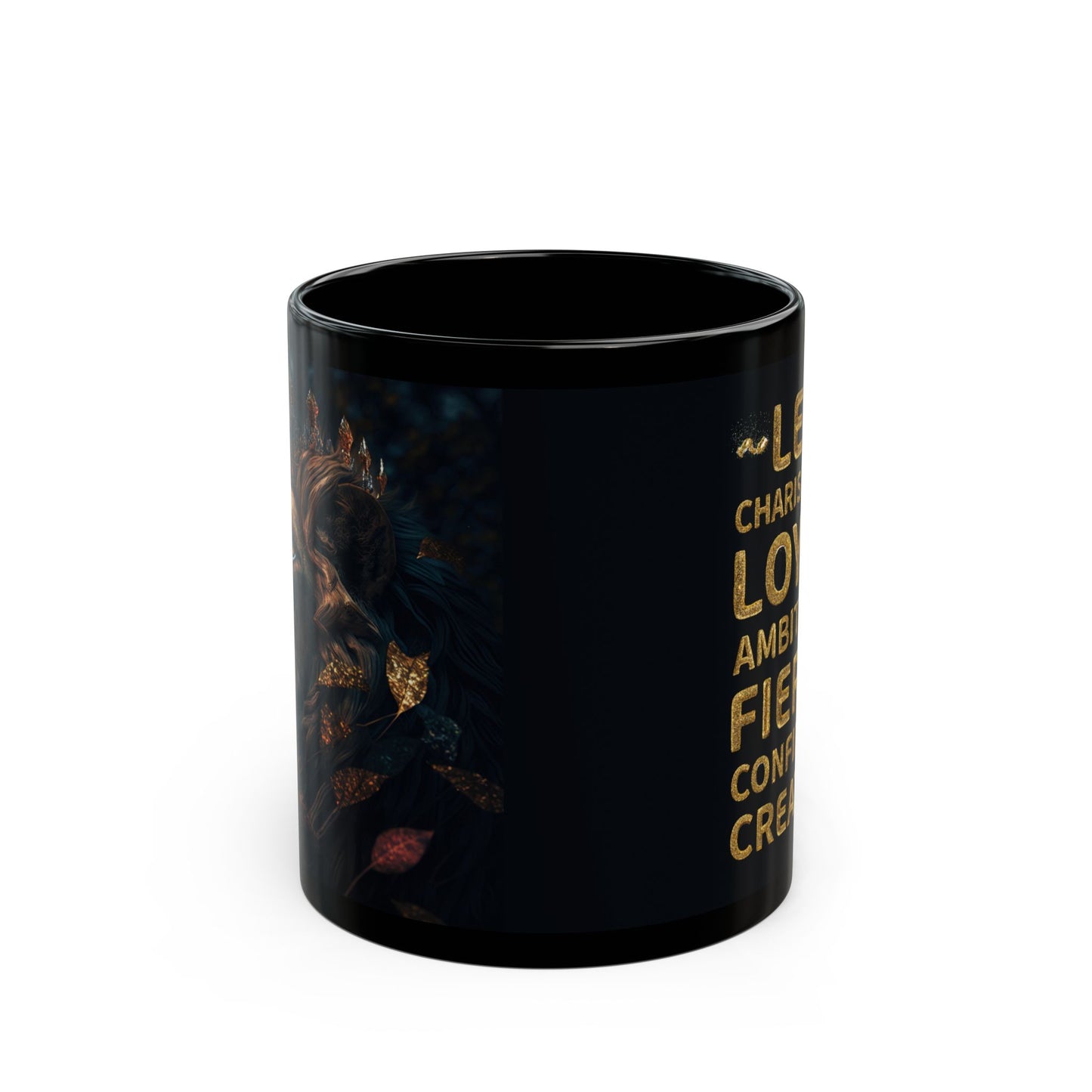 LEO Black Mug (11oz, 15oz)