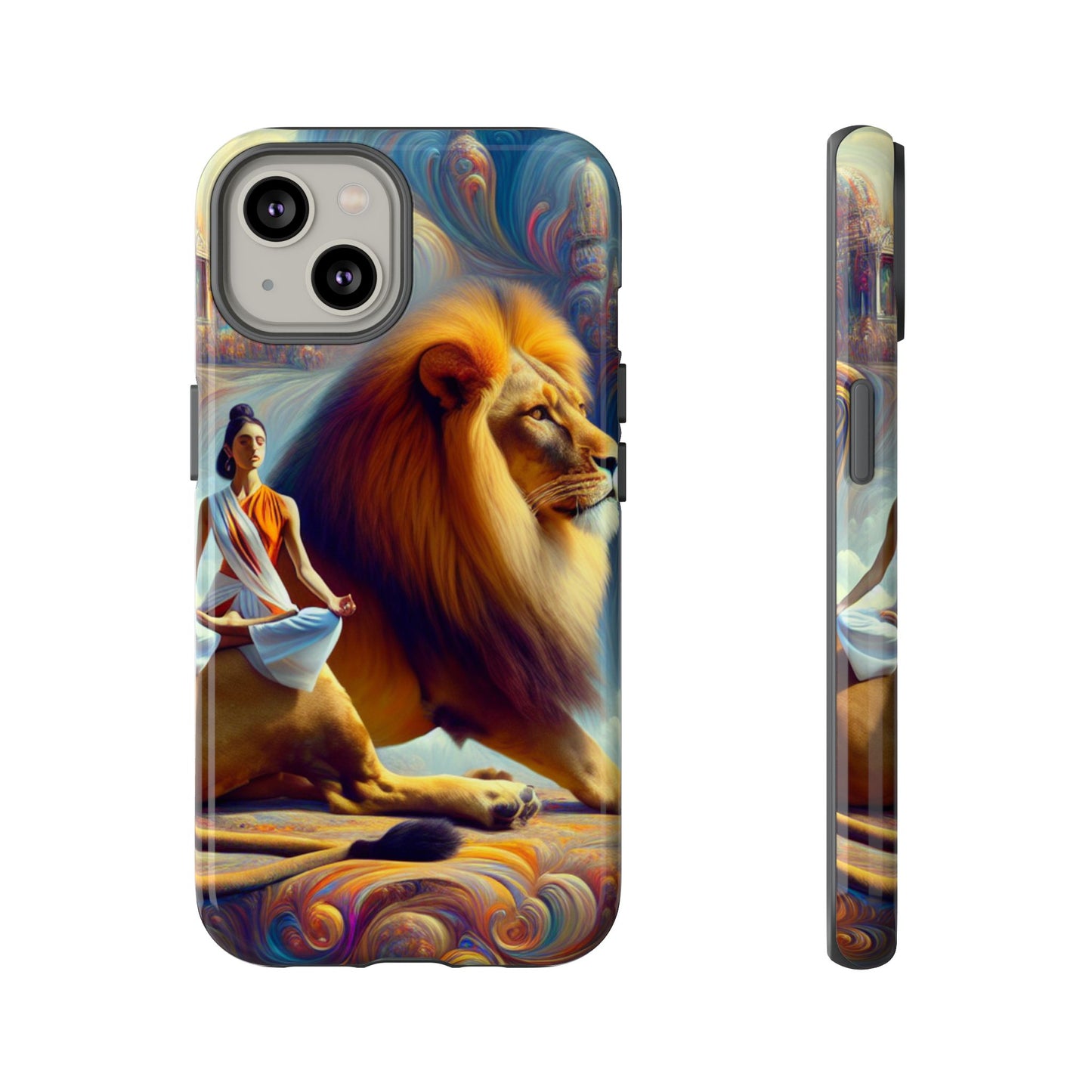 Leo Meditation Phone Case | Tough Cases