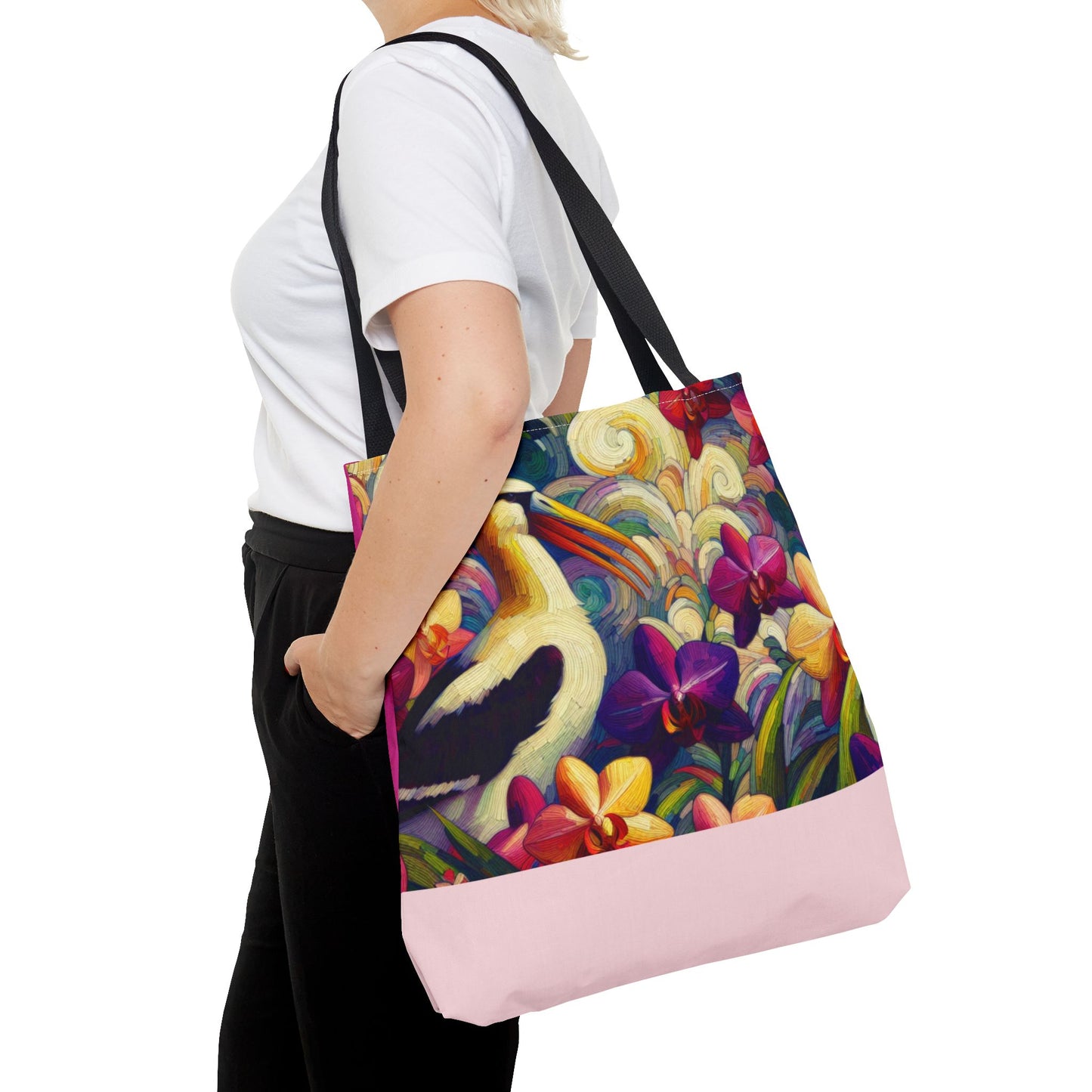 AQUARIUS Artful Art Gifted Yoga Weekender Bag Aquarius Personal Tote Bag Personal-Tote-Gift Astrology Gifte d for Aquarius Birthday Tote Bag