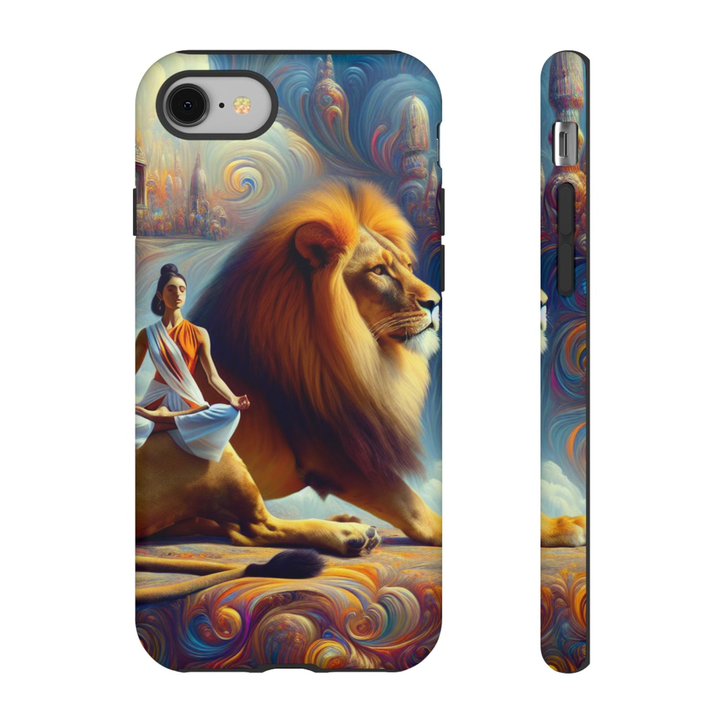 Leo Meditation Phone Case | Tough Cases