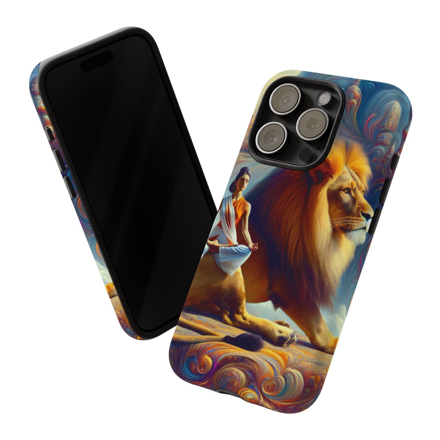 Leo Meditation Phone Case | Tough Cases