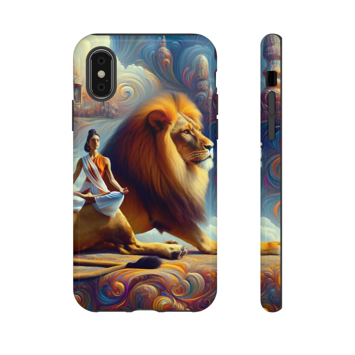 Leo Meditation Phone Case | Tough Cases