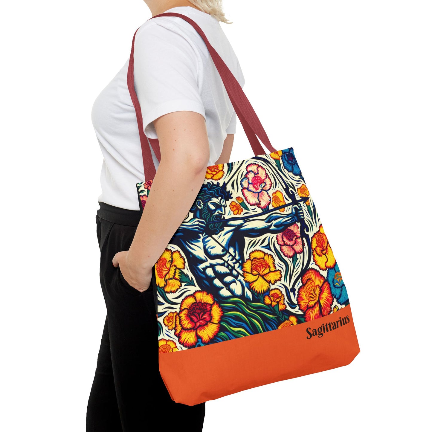 SAGITTARIUS Artful Gifted Yoga Weekender Bag Sagittarius Personal Weekender Tote Bag Personal-Tote-Gift Astrology Gifte d Birthday