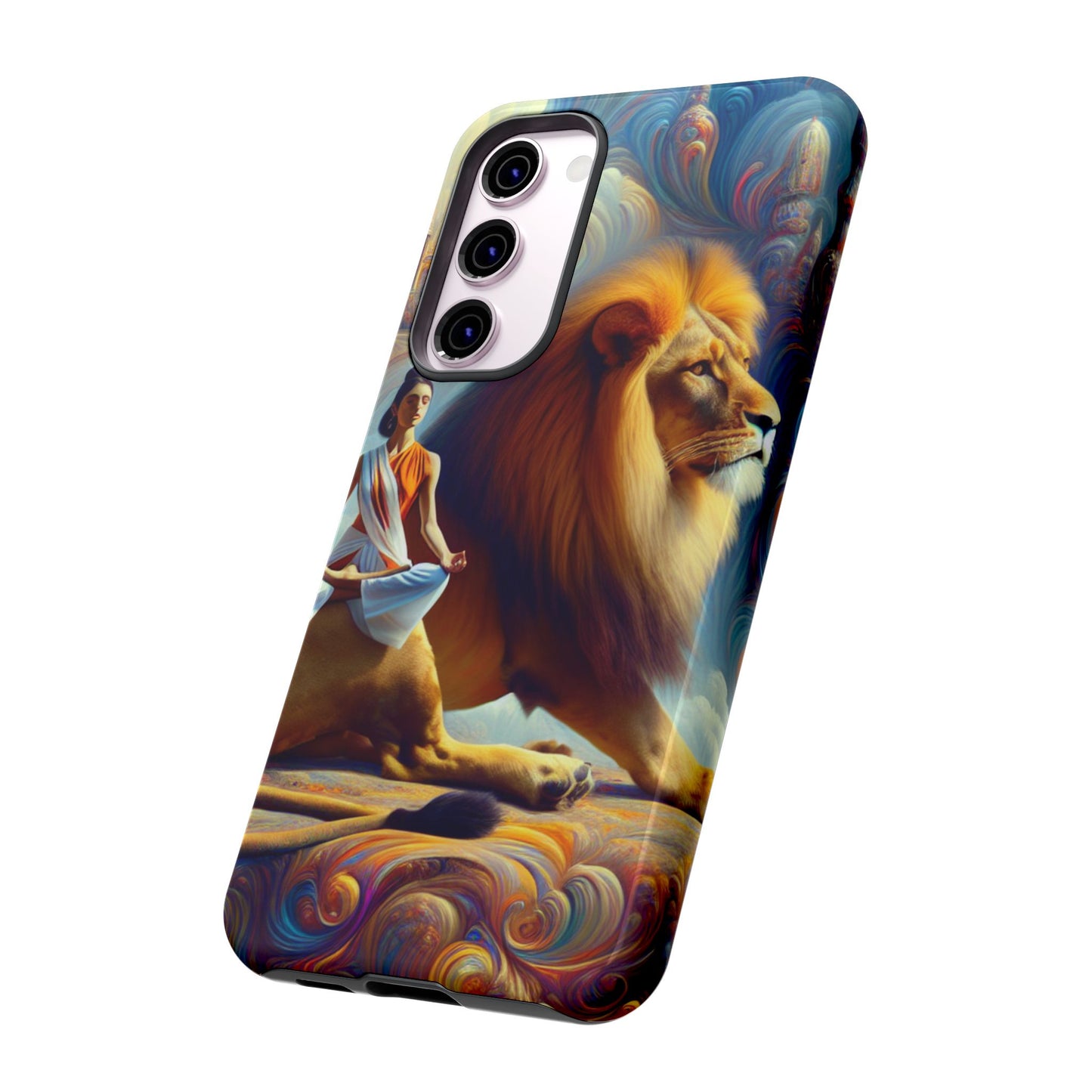 Leo Meditation Phone Case | Tough Cases