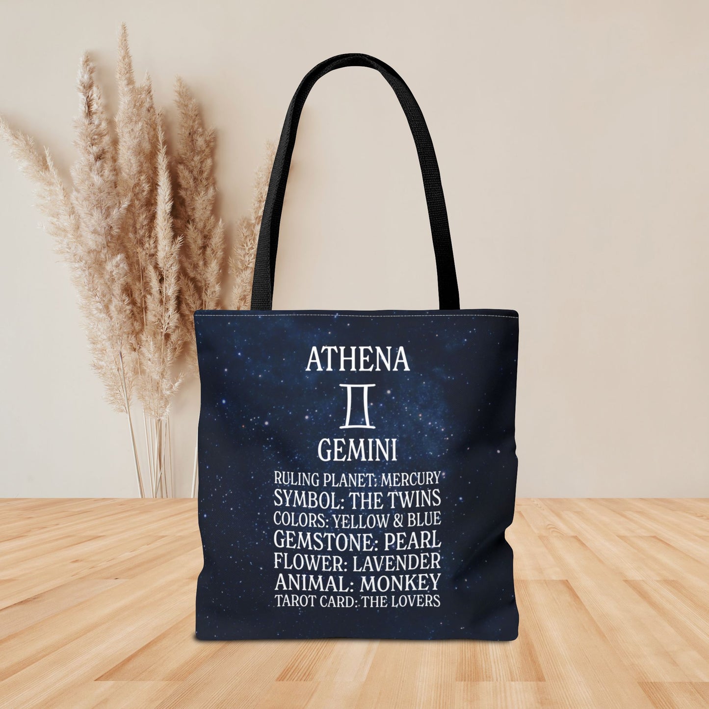 GEMINI Tote with Custom Name