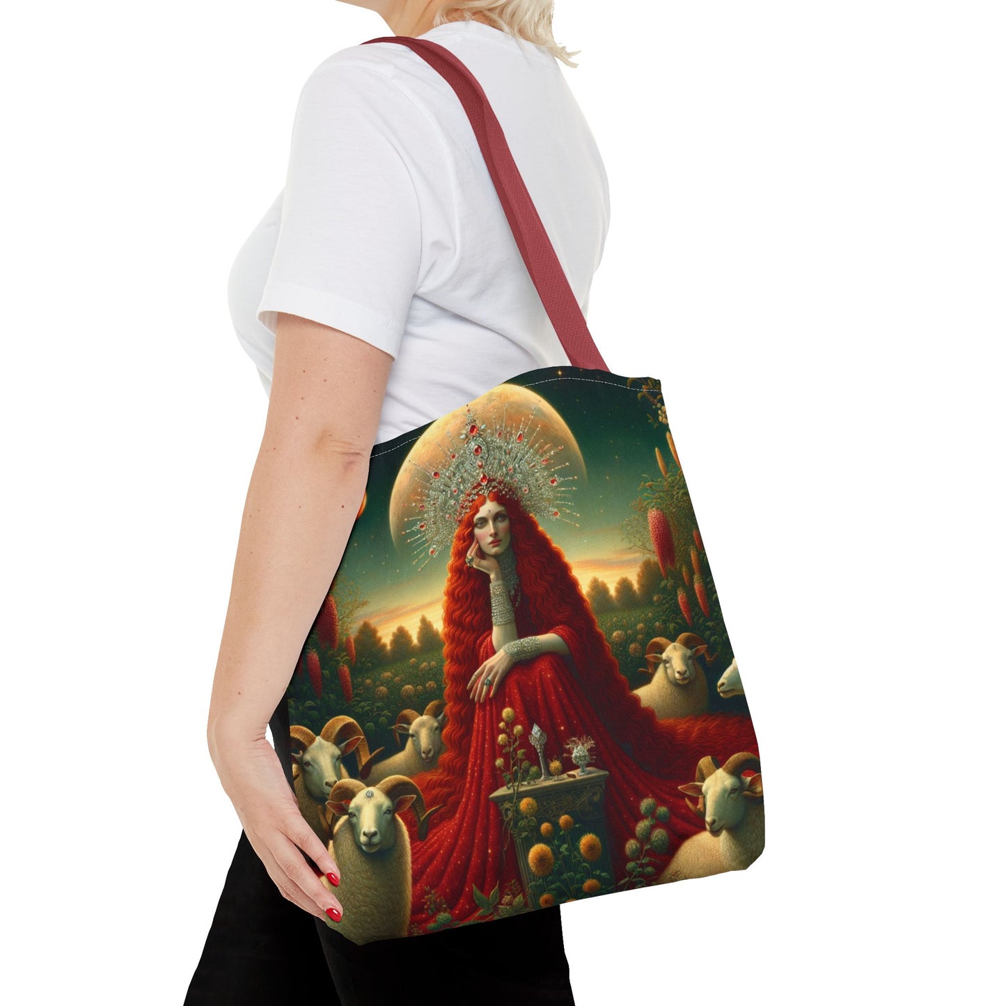 ARIES Tote Bag with Custom Name