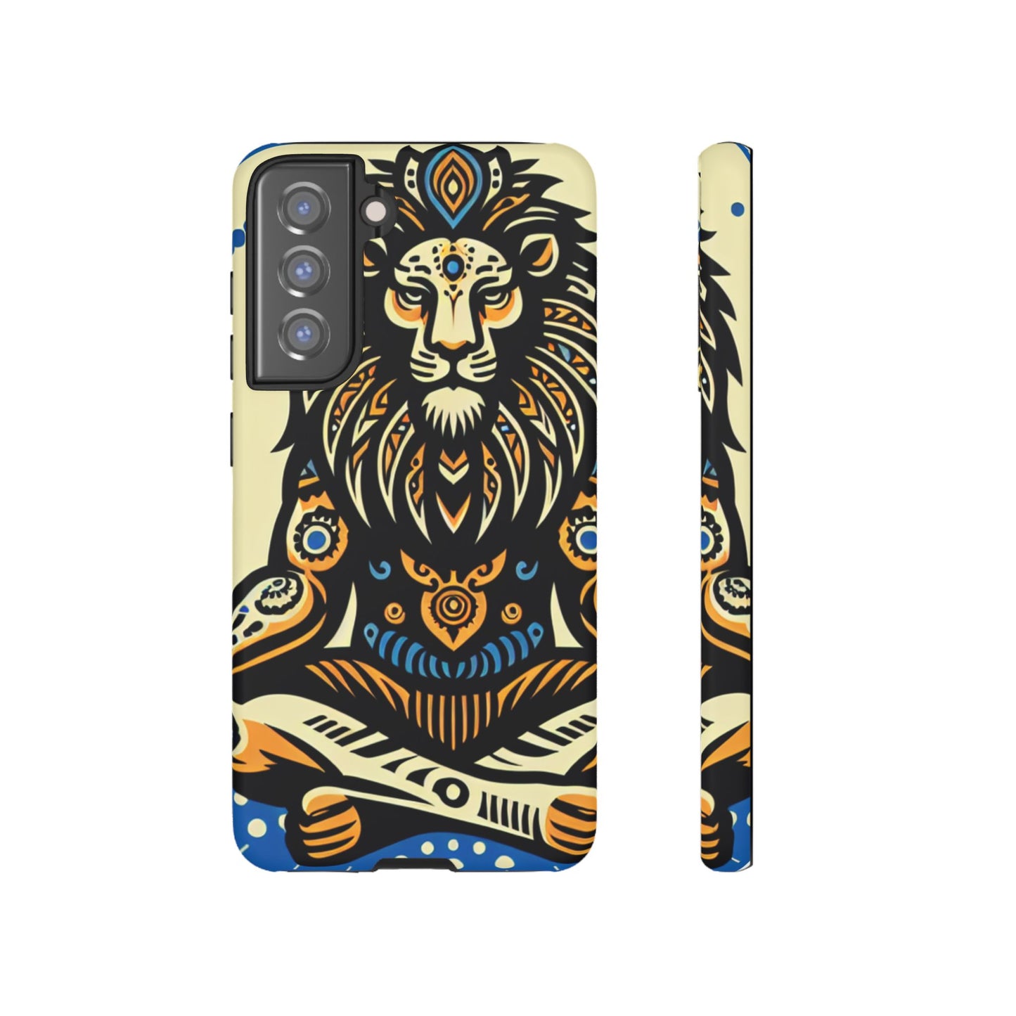 Leo Meditating Lion Phone Case | Tough Cases