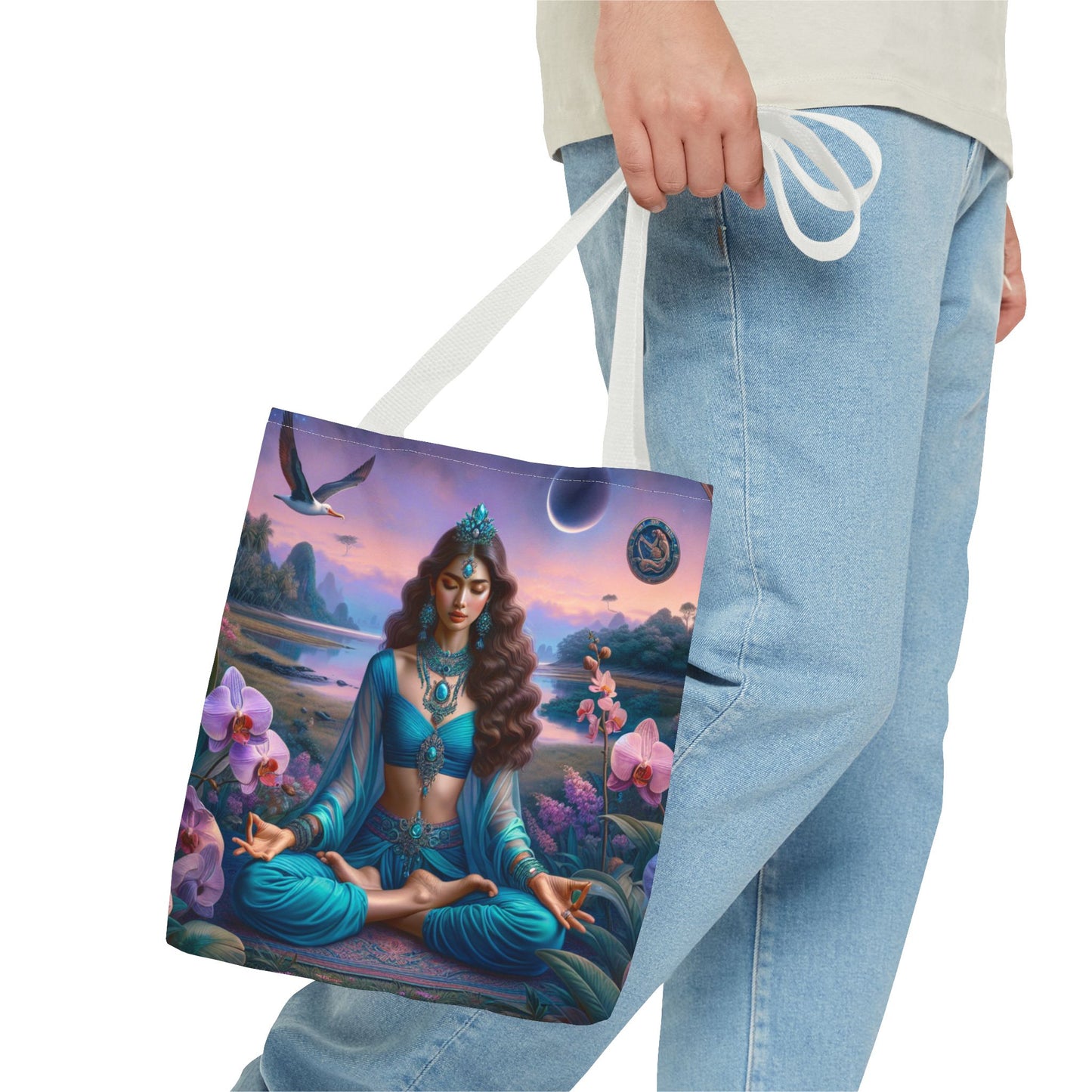 Custom Name Aquarius Tote Bag